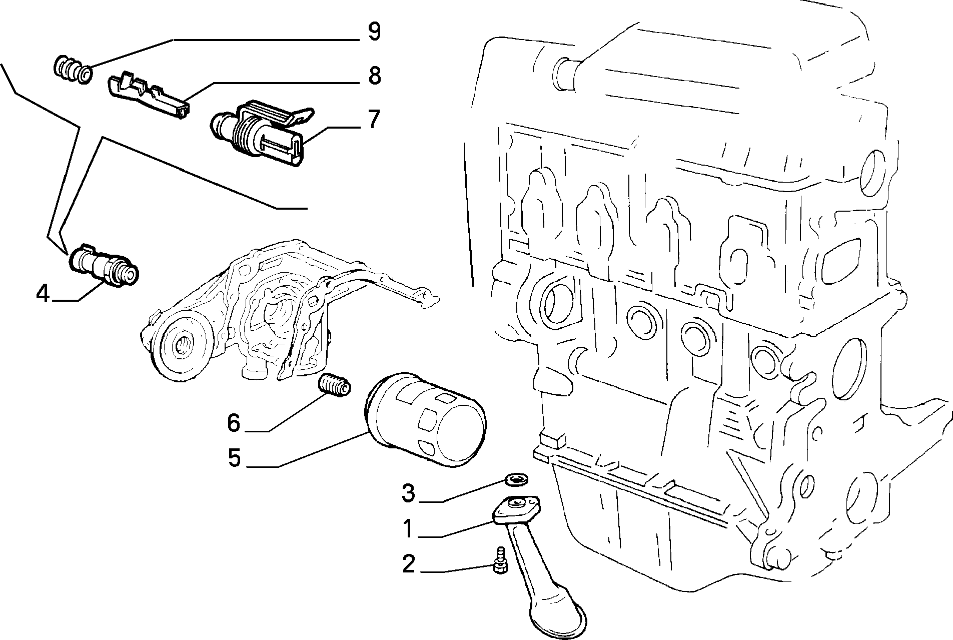 FIAT 71753738 - Масляный фильтр parts5.com