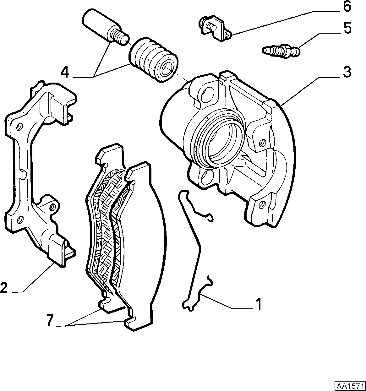 Alfa Romeo 77362170 - Тормозные колодки, дисковые, комплект parts5.com