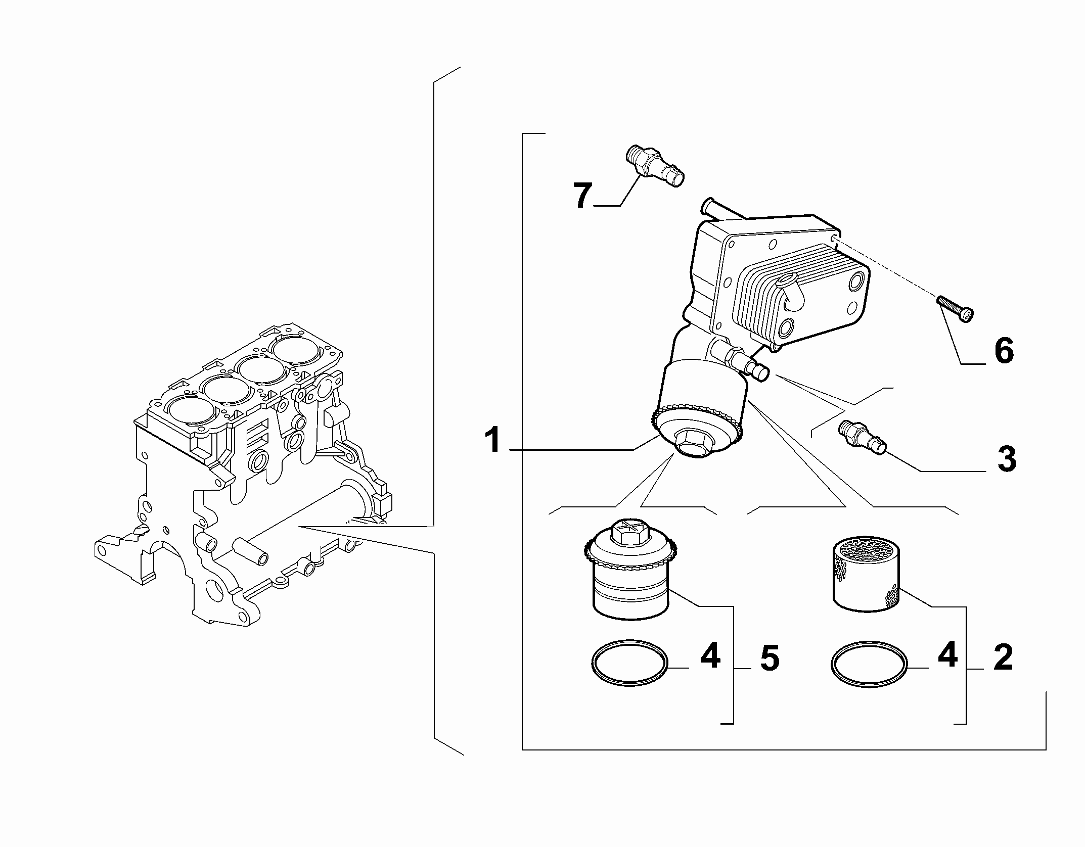 Alfa Romeo 55231346 - Крышка, корпус масляного фильтра parts5.com