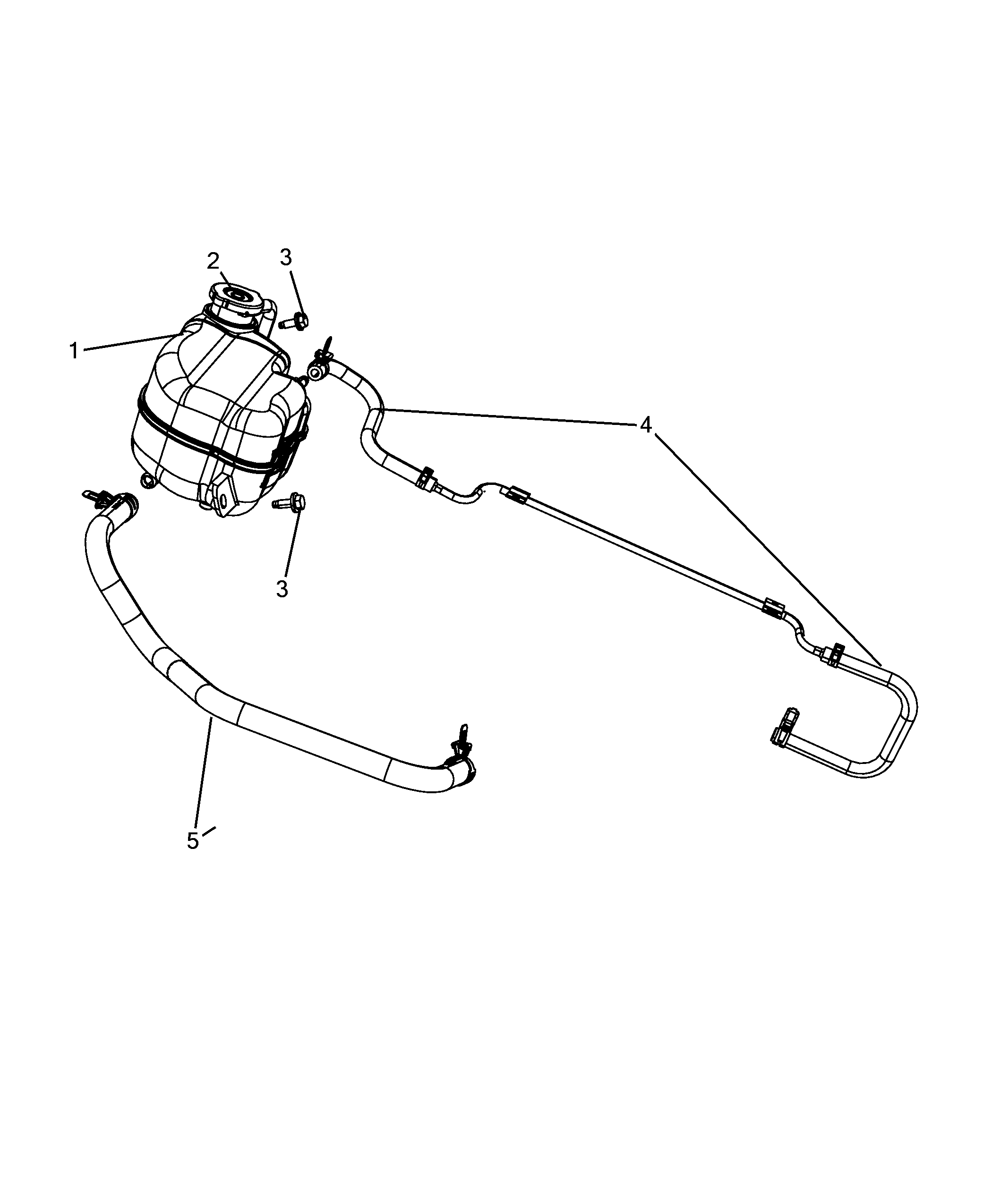 Lancia K04596198 - Крышка, резервуар охлаждающей жидкости parts5.com