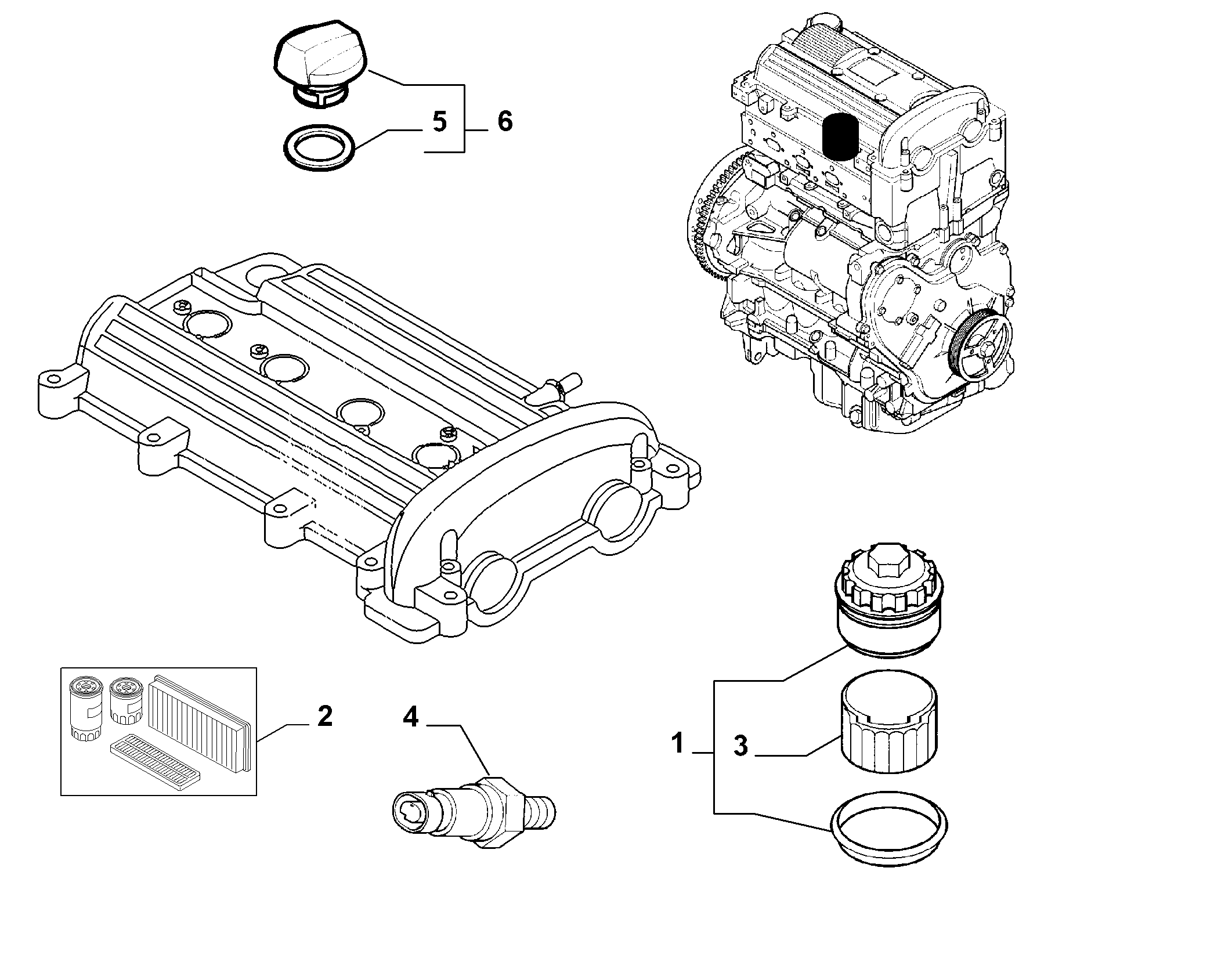 Auto Union 71769199 - Масляный фильтр parts5.com