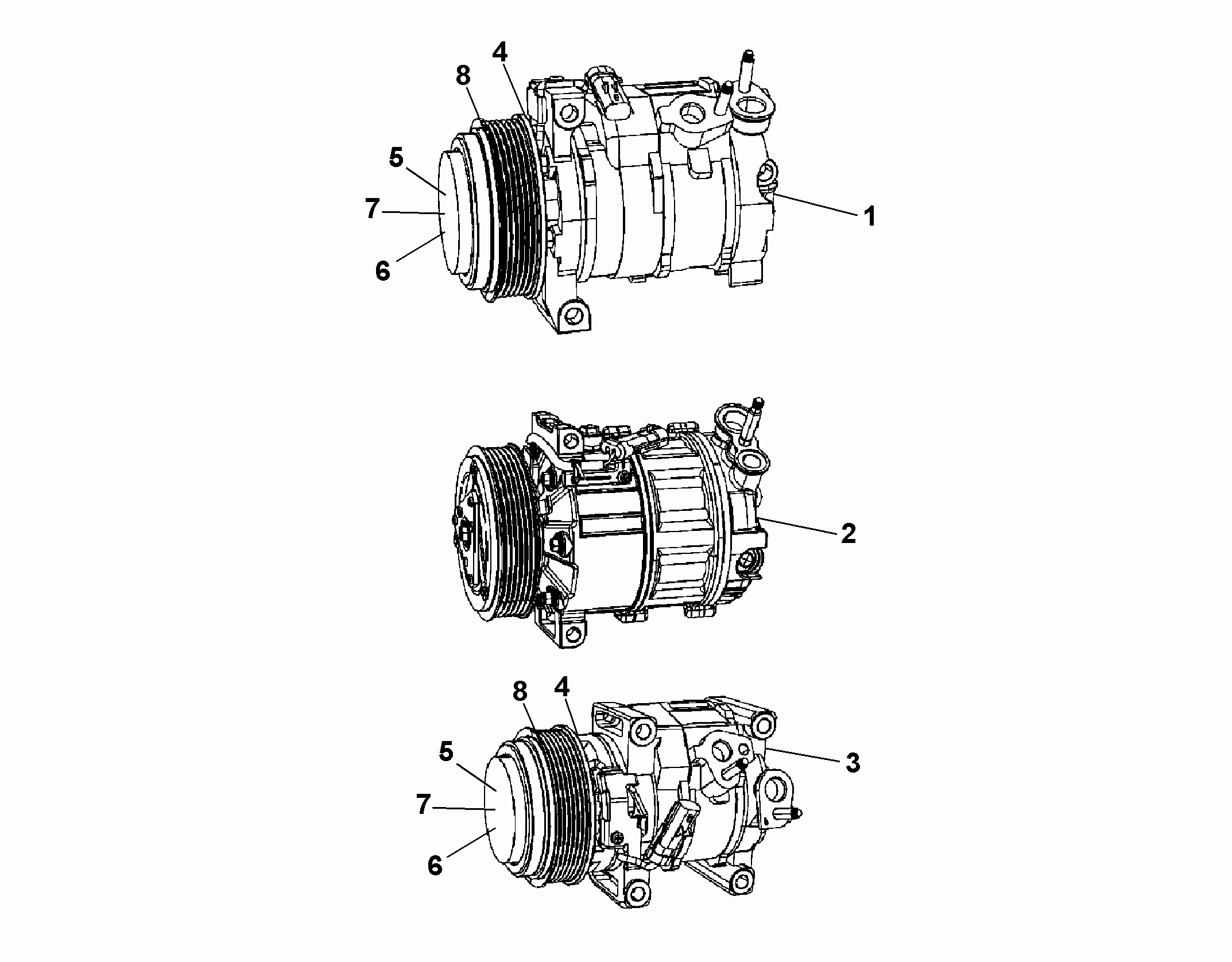 FIAT K68139414AA - Компрессор кондиционера parts5.com