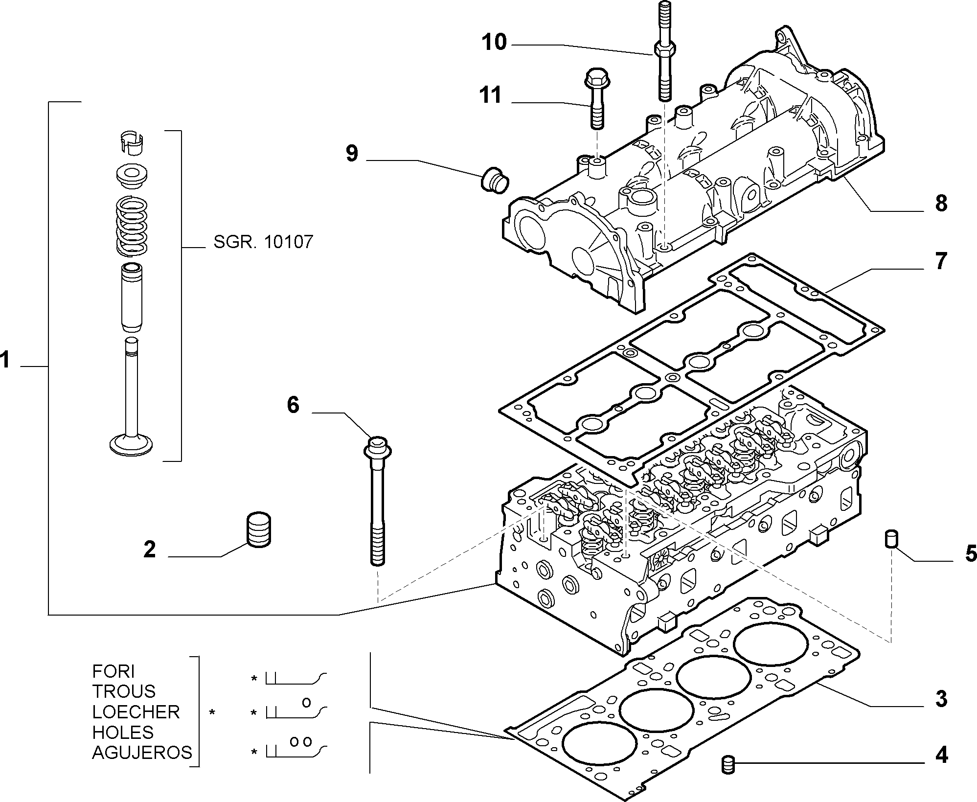 Lancia 71749340 - Головка цилиндра parts5.com