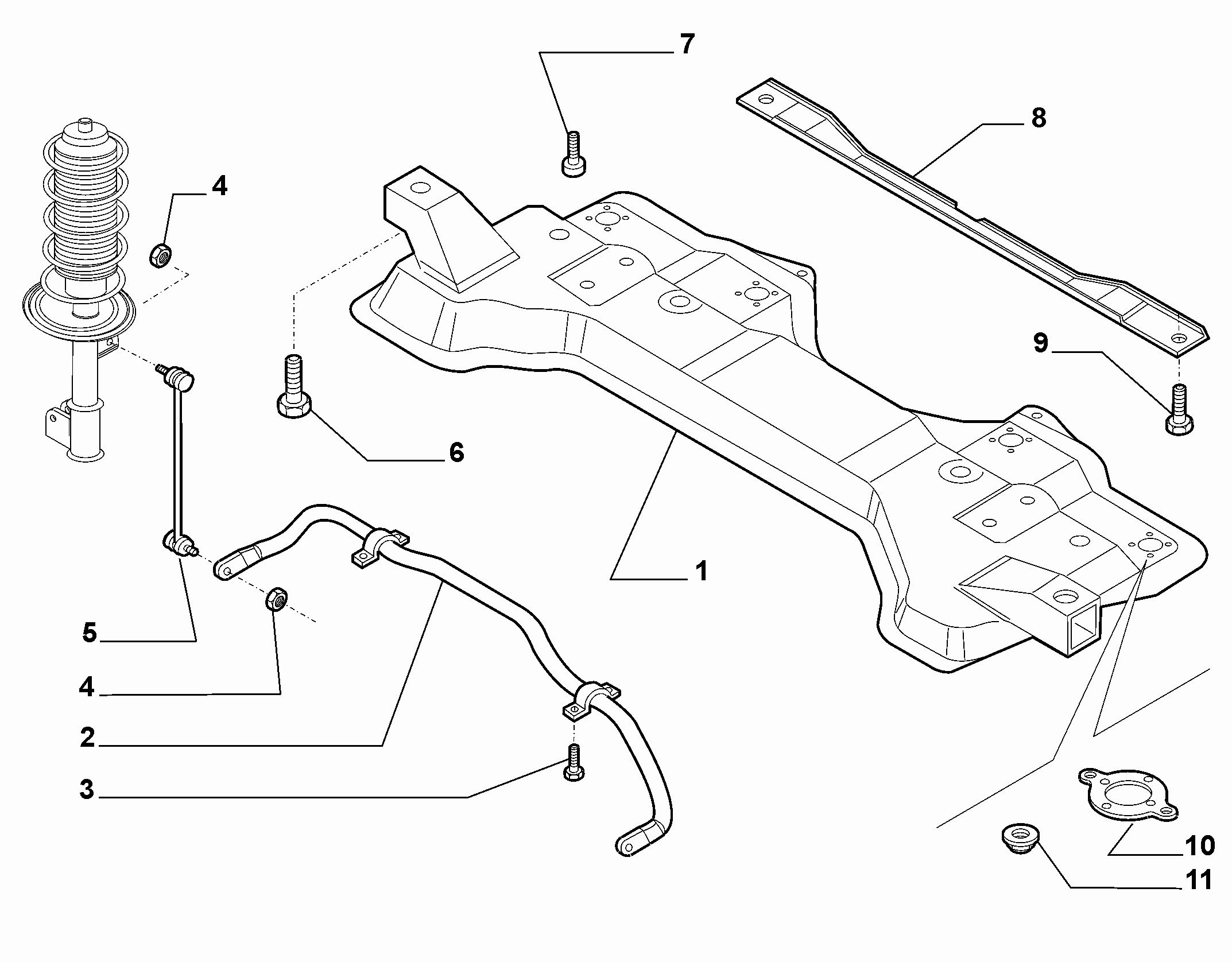 Opel 50515276 - Тяга / стойка, стабилизатор parts5.com