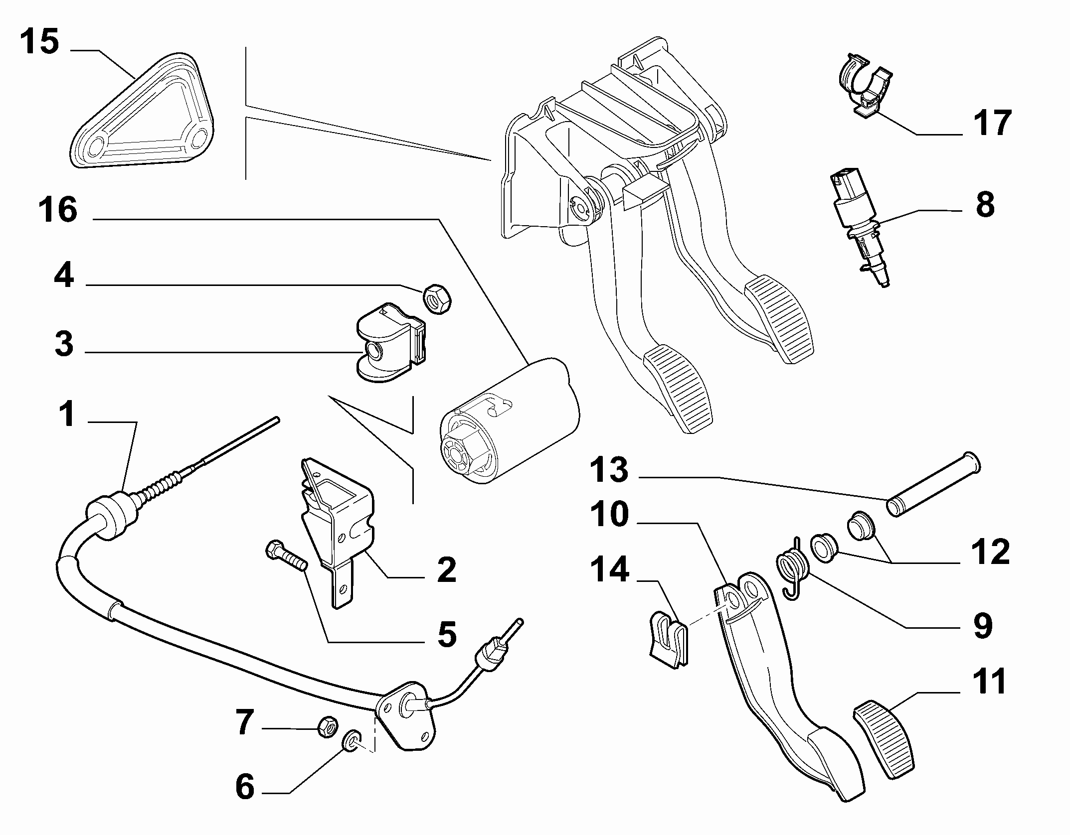 FIAT 46835618 - Комплект сцепления parts5.com