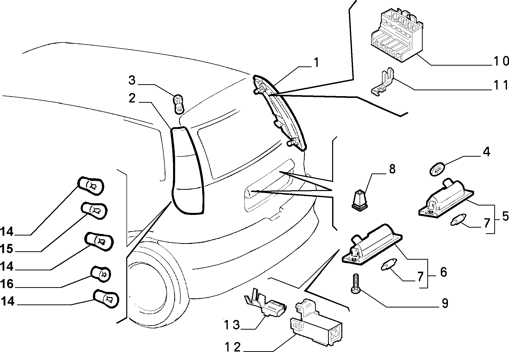 CASE IH 1 414809 0 - Bulb, indicator parts5.com