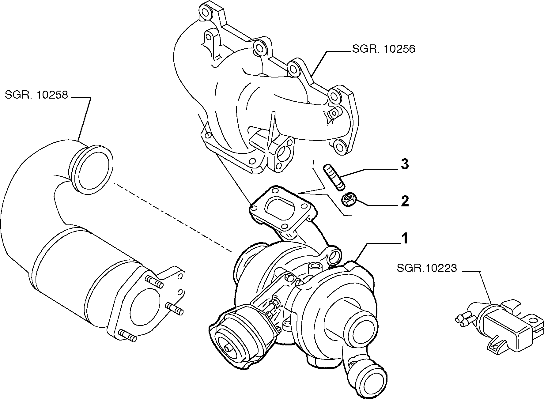 FIAT 46786078* - Картридж, группа корпуса компрессора parts5.com