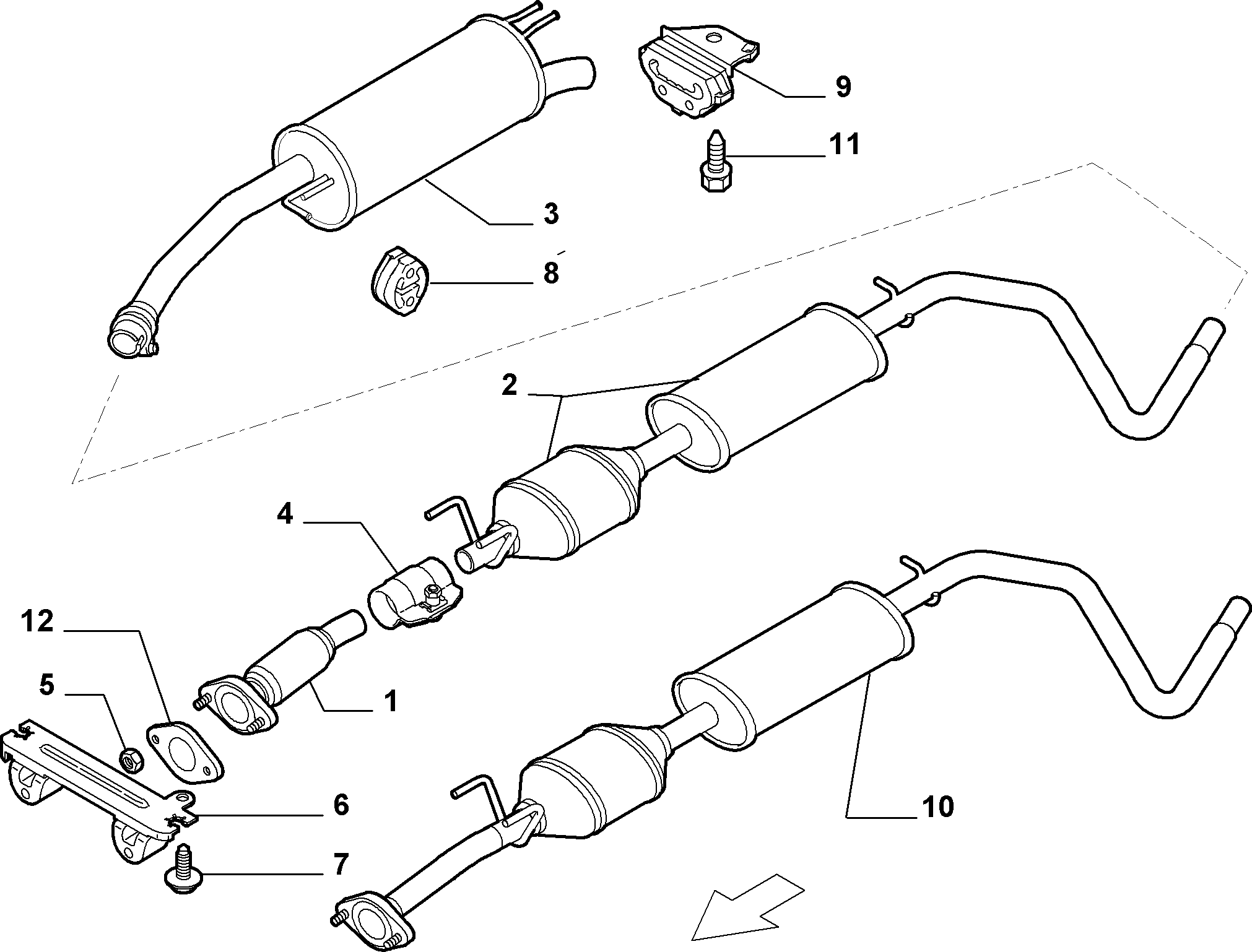 FIAT 14119319 - Nut parts5.com