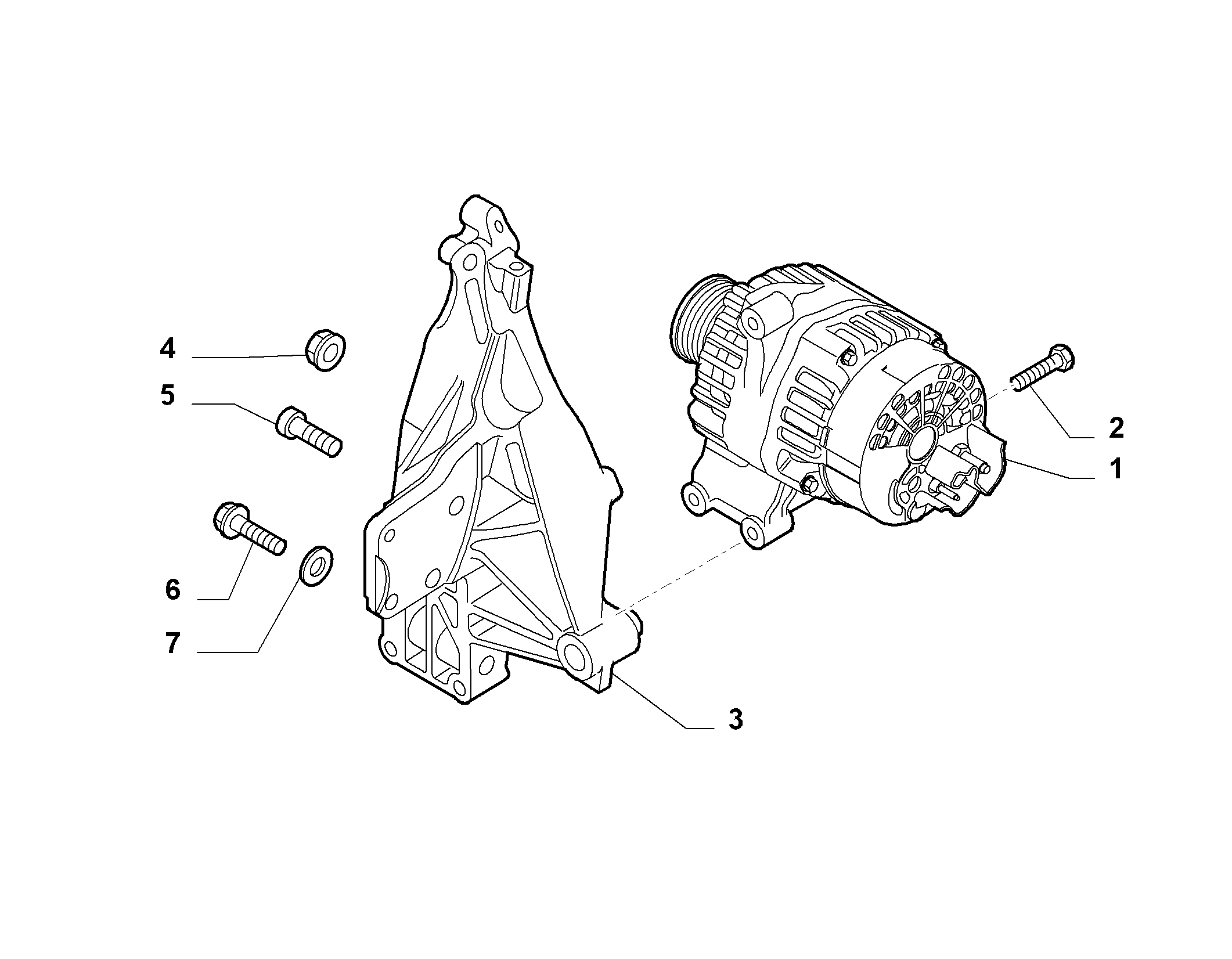 FERRARI 518 5903 7 - Генератор parts5.com