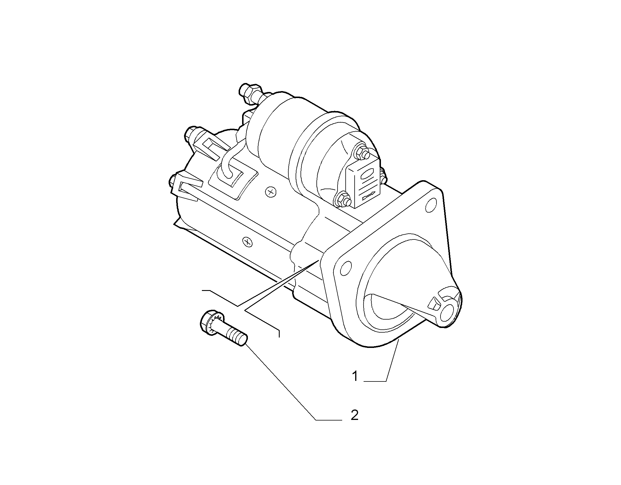 FIAT 51832954 - Стартер parts5.com