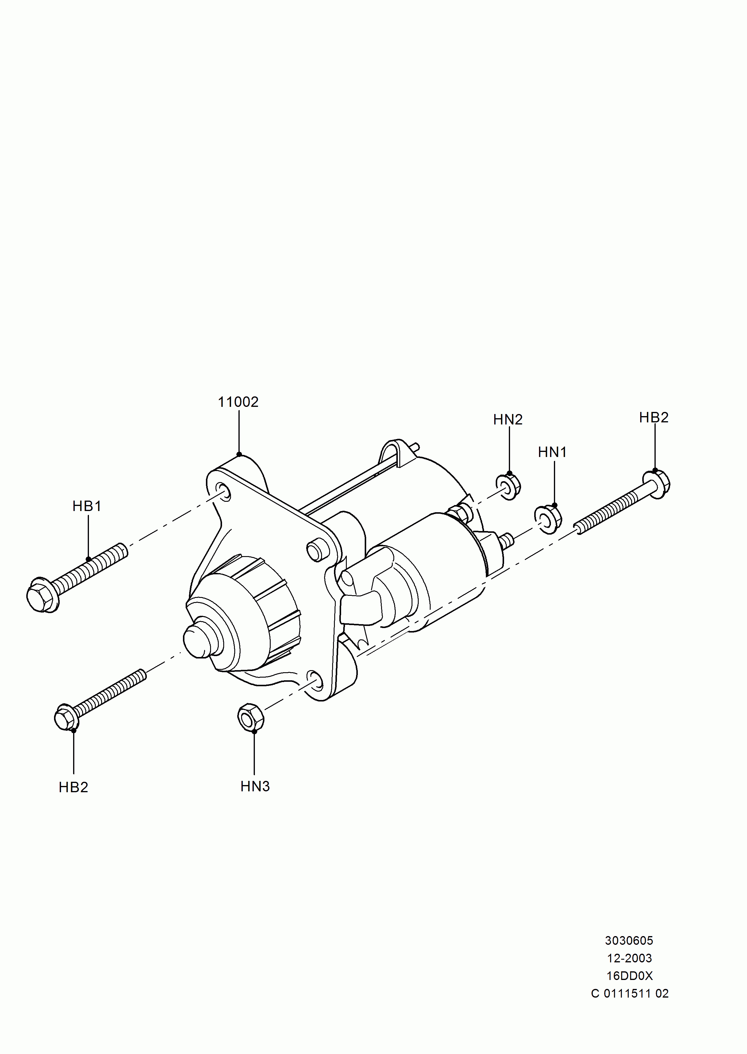 FORD 1 469 712 - Motor de arranque parts5.com