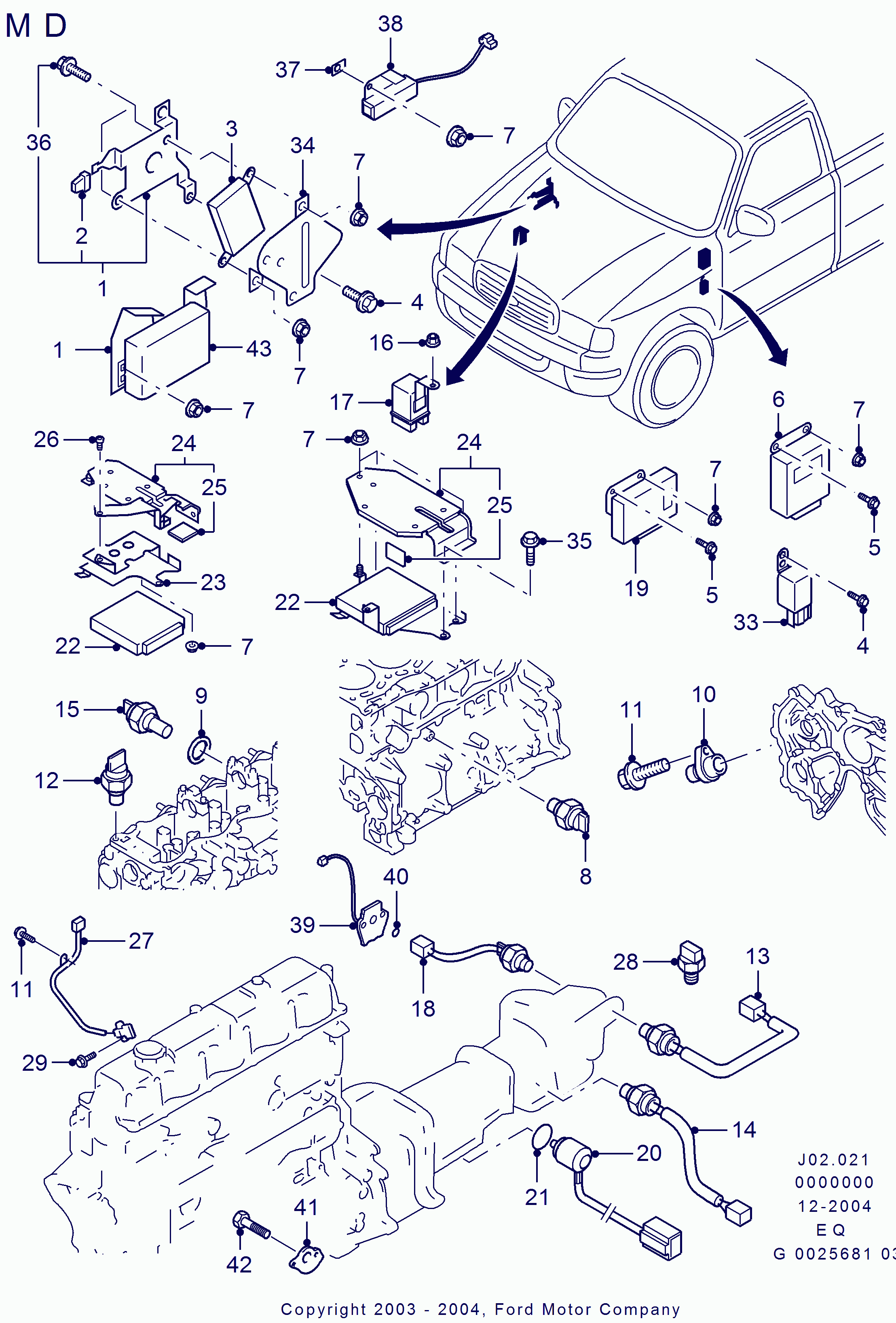 FORD 3 601 374 - Датчик, температура охлаждающей жидкости parts5.com