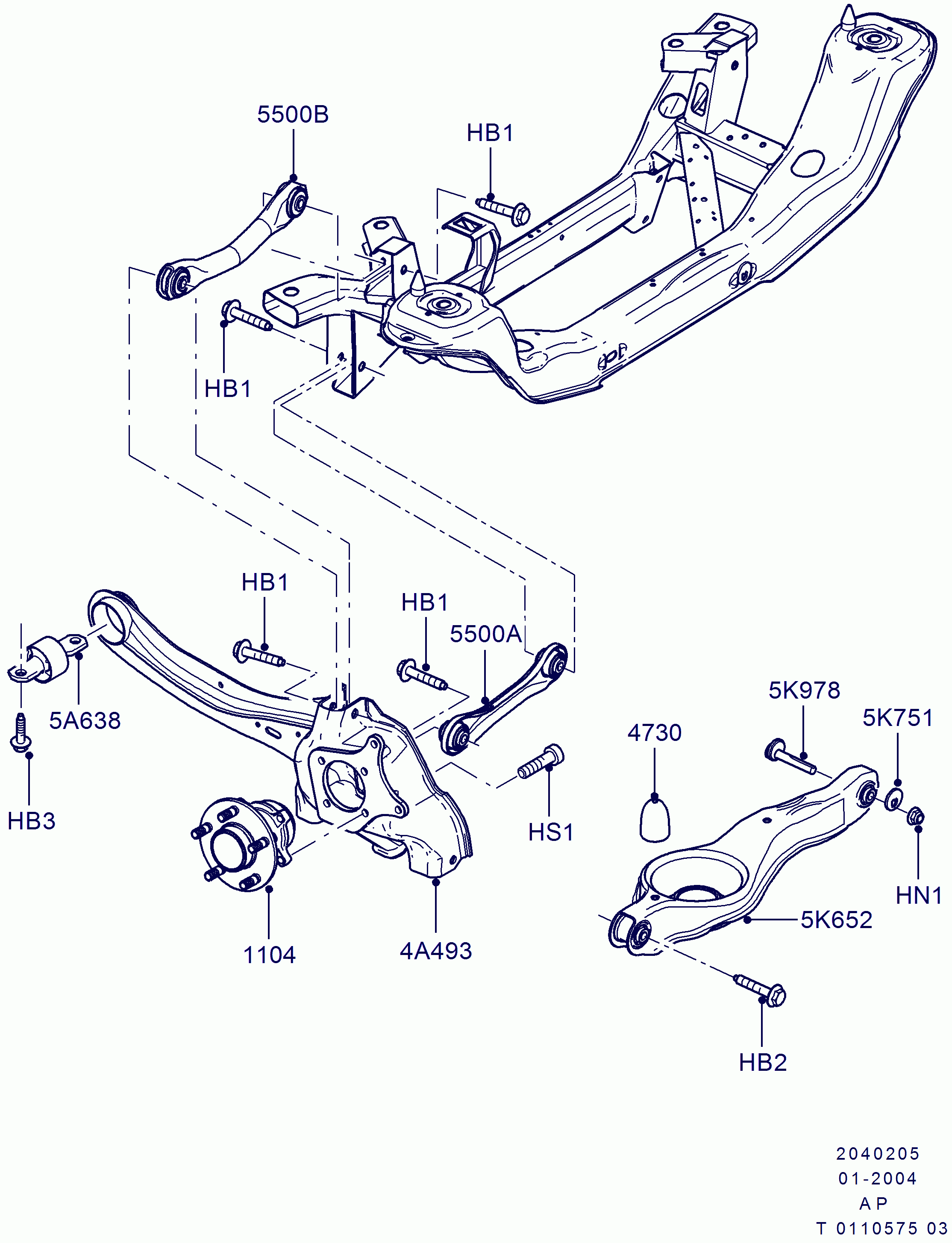 Volvo 1329730 - Track Control Arm parts5.com