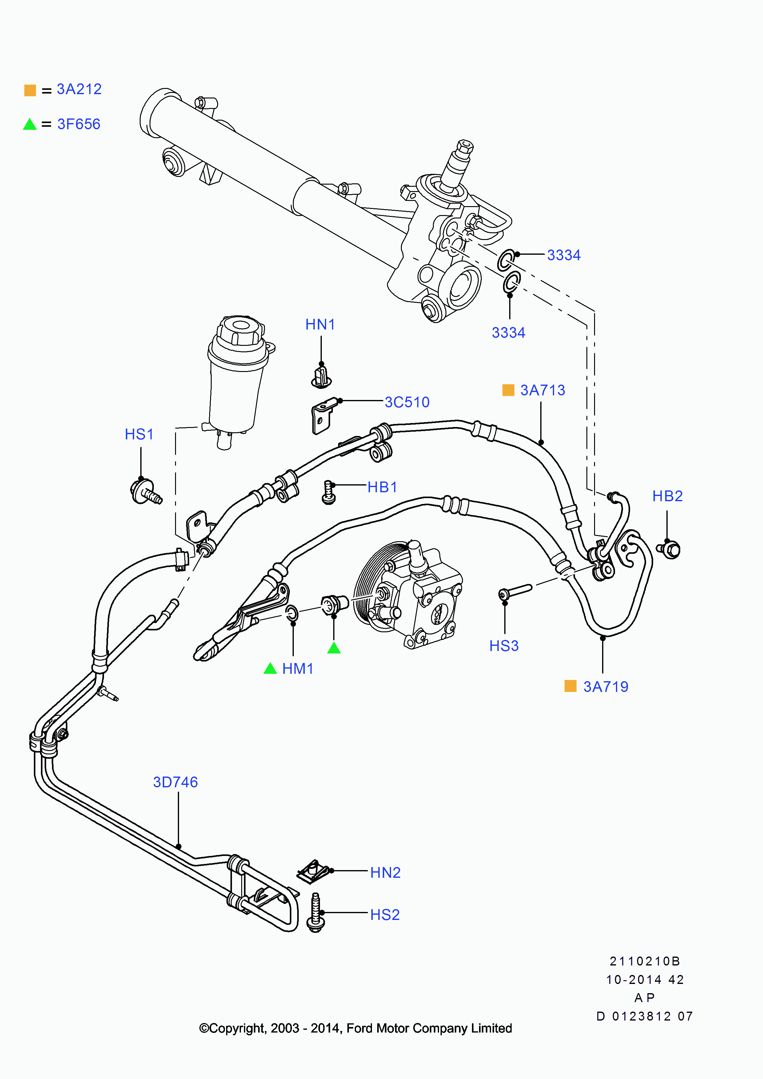 FORD 1332662 - Уплотнительное кольцо, трубка охлаждающей жидкости parts5.com