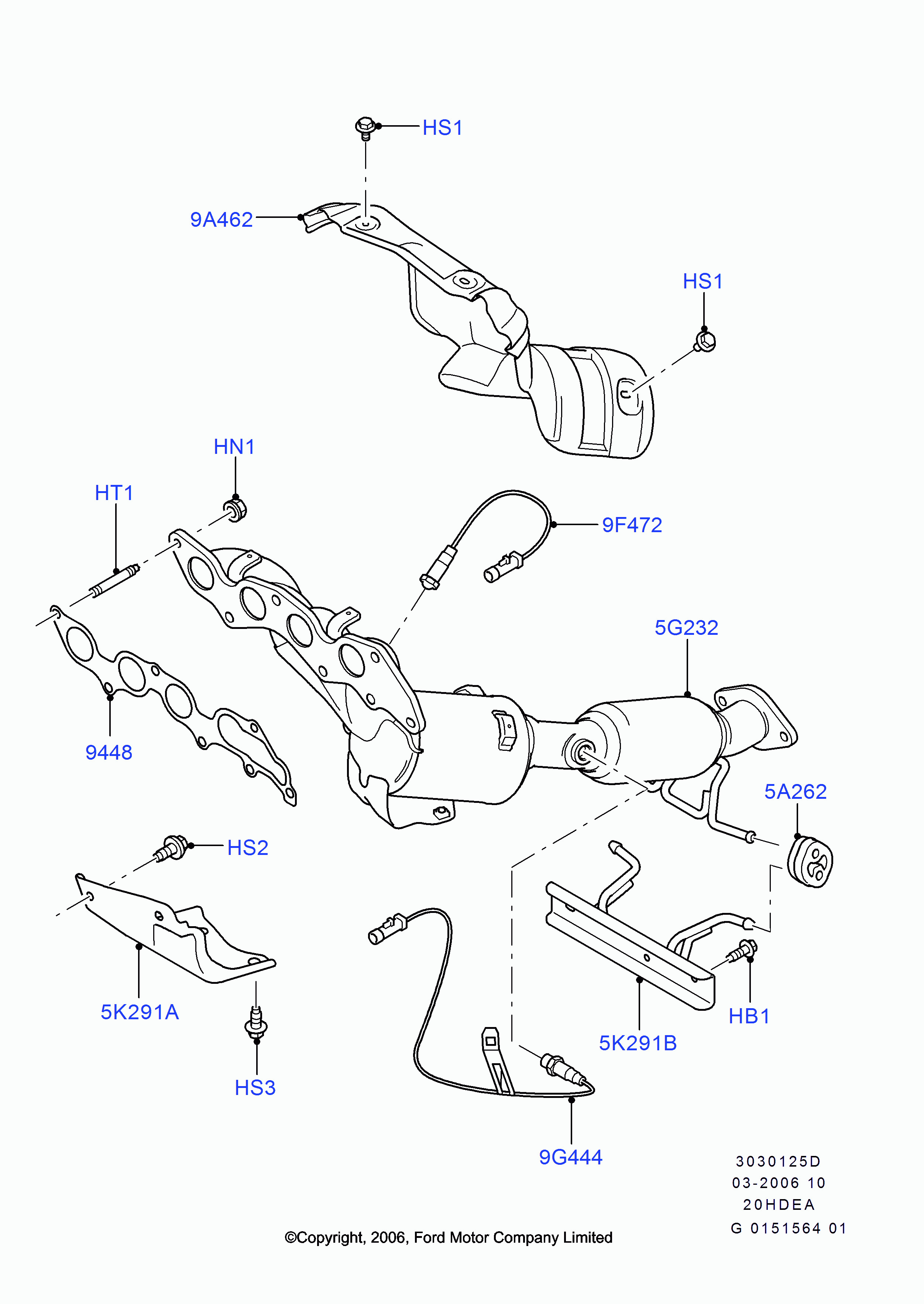 Volvo 1376445 - Lambda Sensor parts5.com