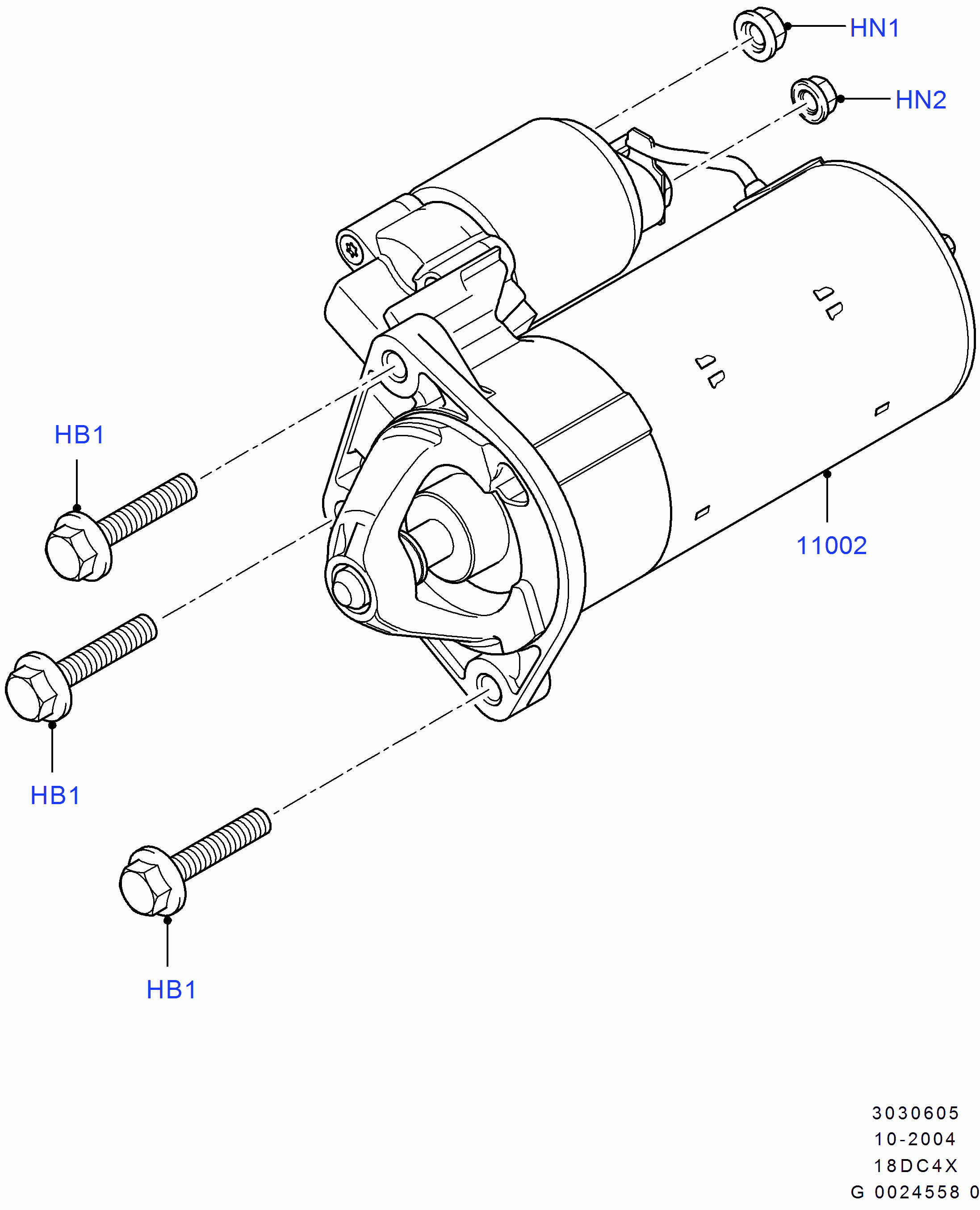 FORD 1 728 770 - Стартер parts5.com