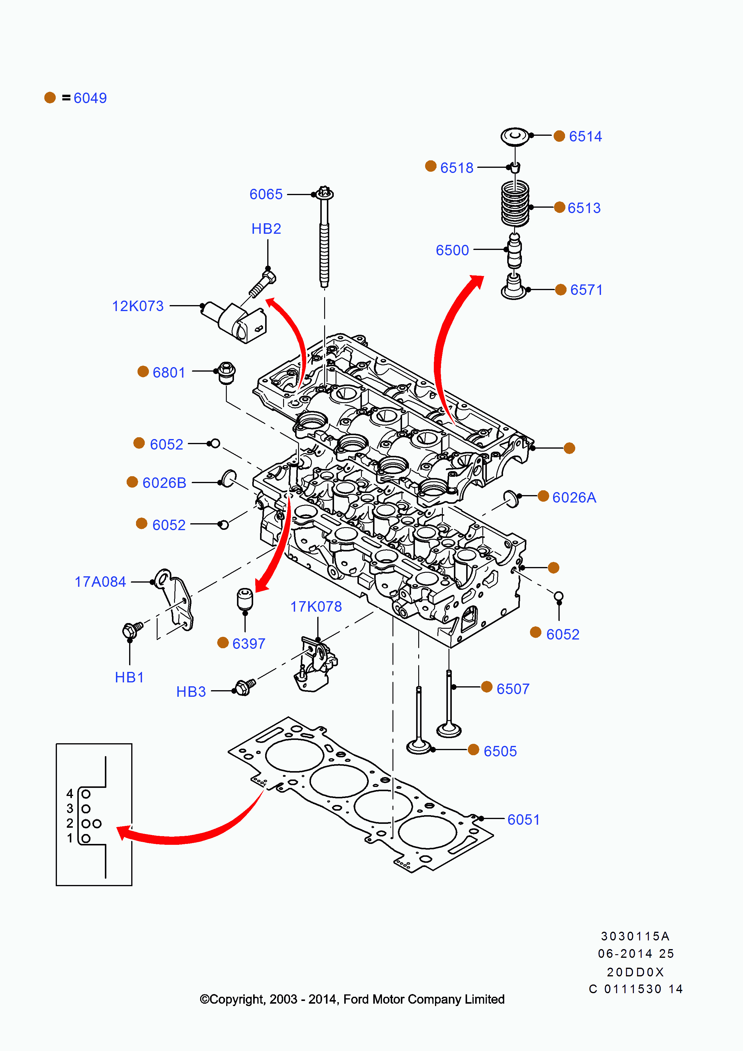 FORD 1580907 - Датчик импульсов, коленвал parts5.com