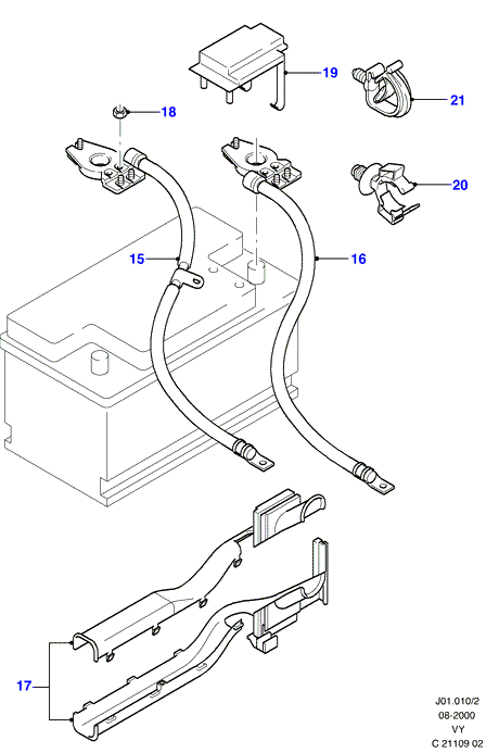 FORD 1917574 - Starter Battery parts5.com