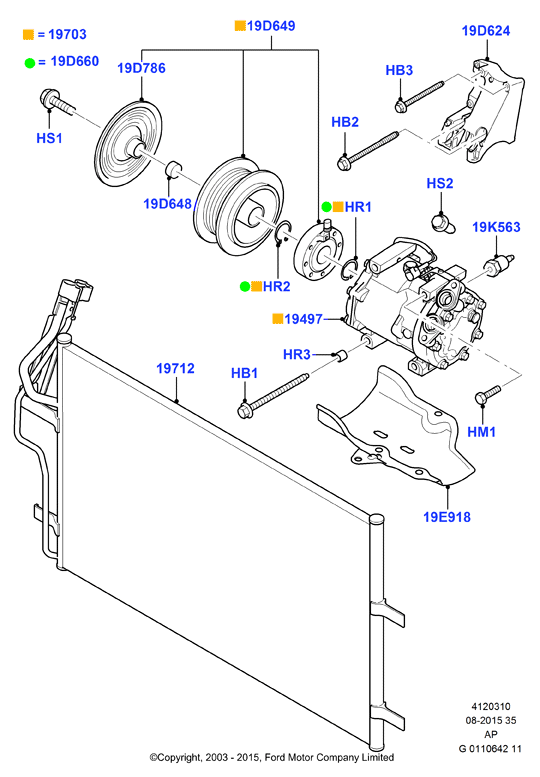 Volvo 1809656 - Compresor, aire acondicionado parts5.com