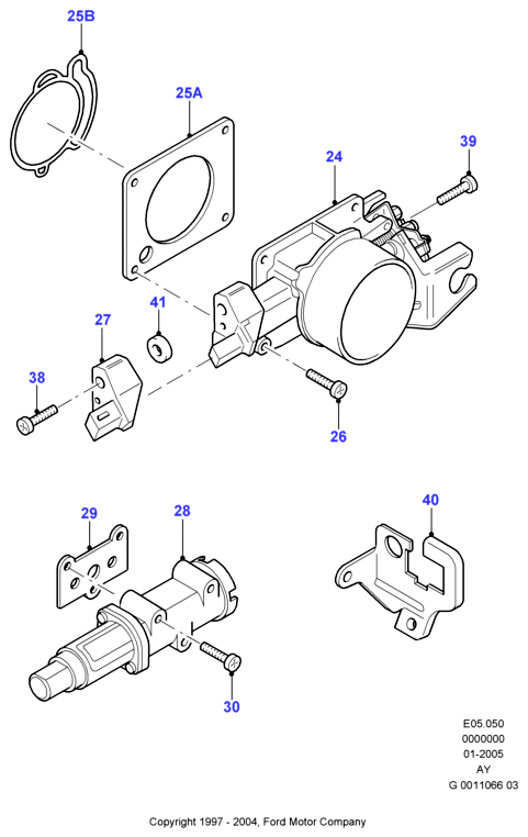 FORD 6518102 - Nut, exhaust manifold parts5.com