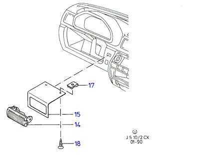 FORD 6 079 730 - Bulb, instrument lighting parts5.com