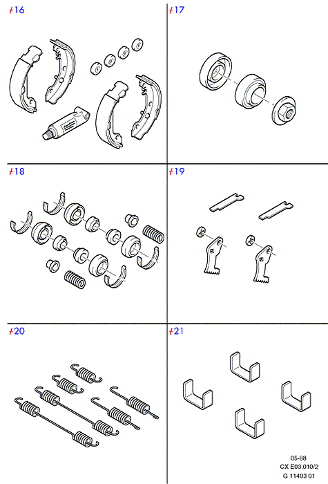 FORD 1101837 - Wheel hub, bearing Kit parts5.com