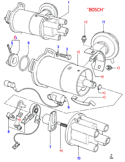 FORD 1 606 399 - Бегунок распределителя зажигани parts5.com