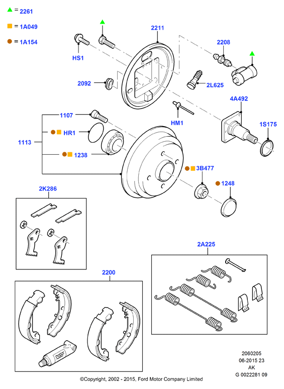 Volvo 1201568 - Wheel hub, bearing Kit parts5.com