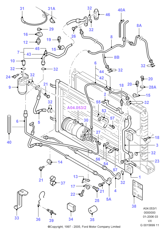 VW 1067111 - Compressor, air conditioning parts5.com