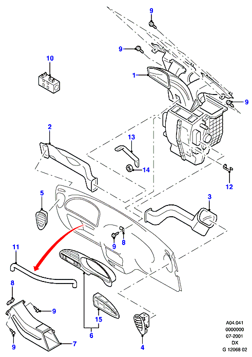 FORD 1061627 - Стартер parts5.com