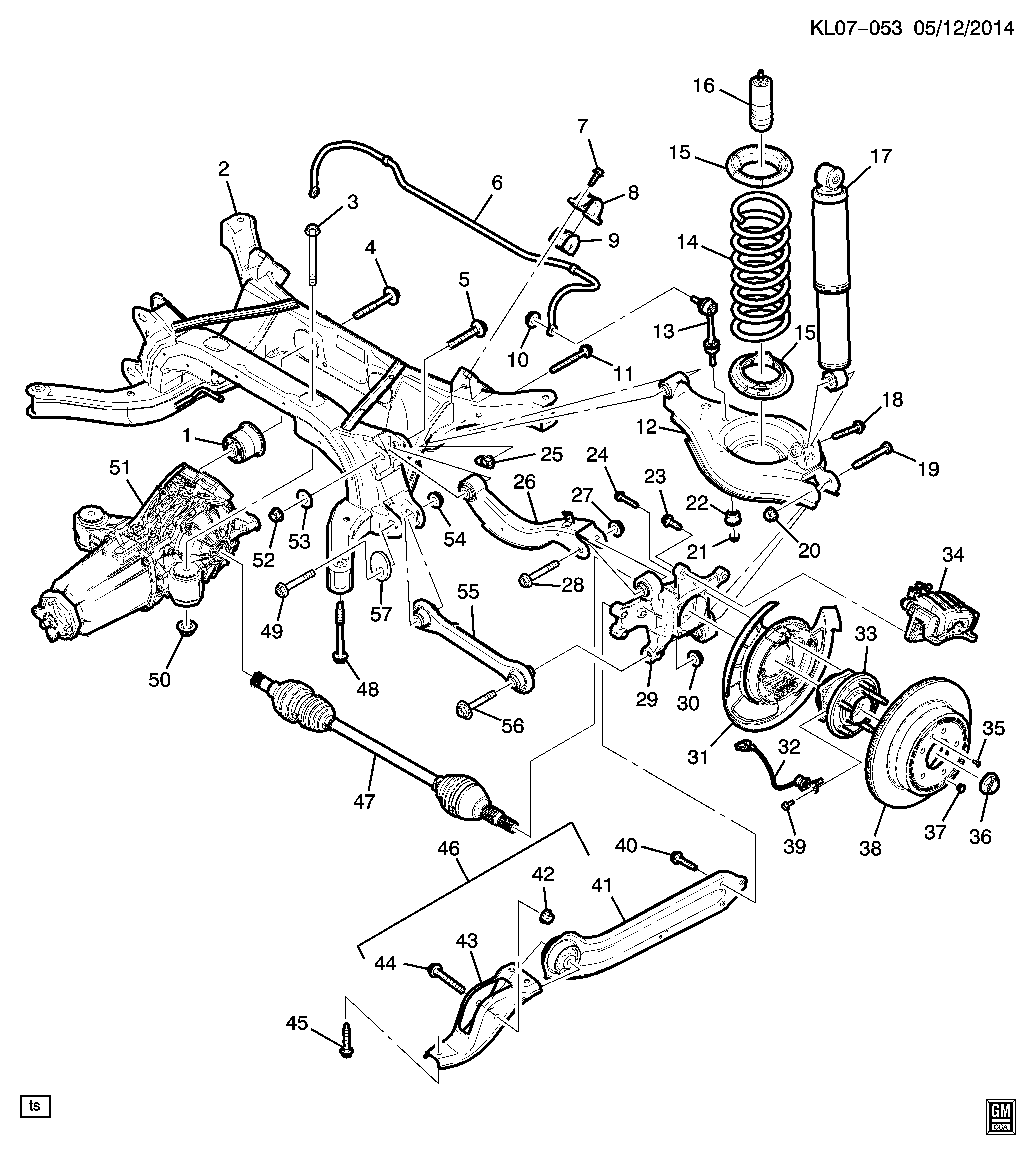 Opel 25903295 - Комплект подшипника ступицы колеса parts5.com