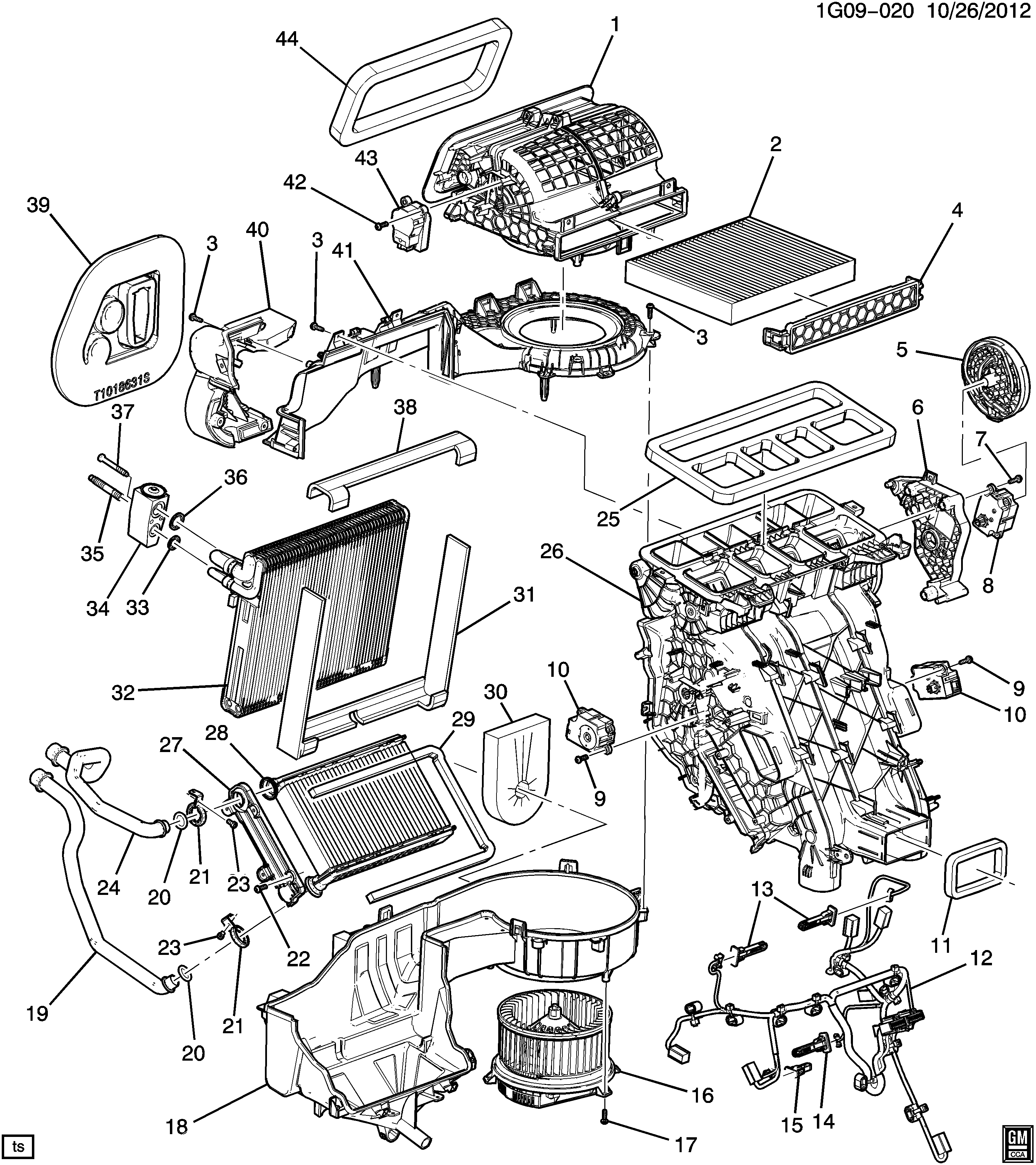 Opel 22743933 - Регулировочный элемент, смесительный клапан parts5.com