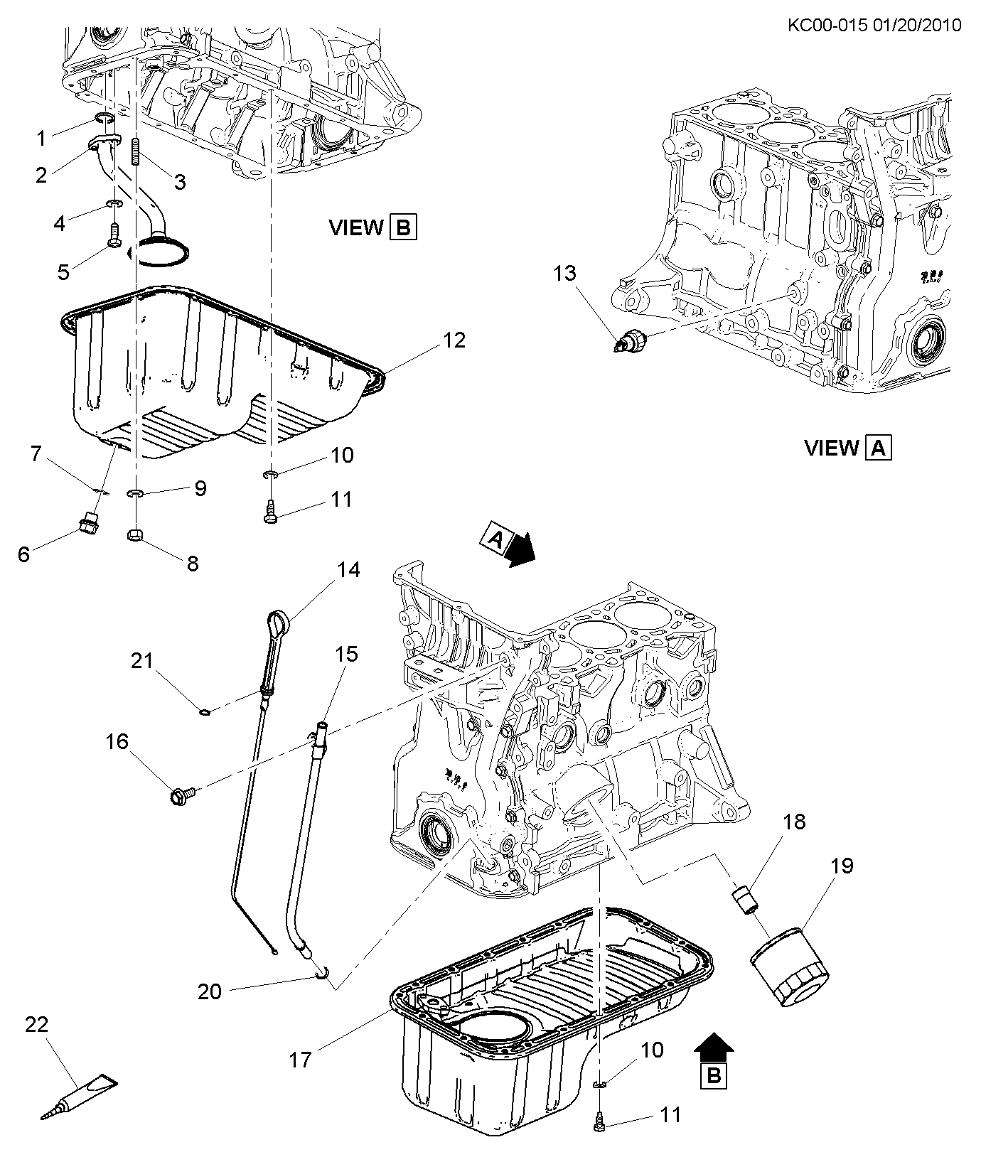 Chevrolet 25189669 - Датчик, давление масла parts5.com