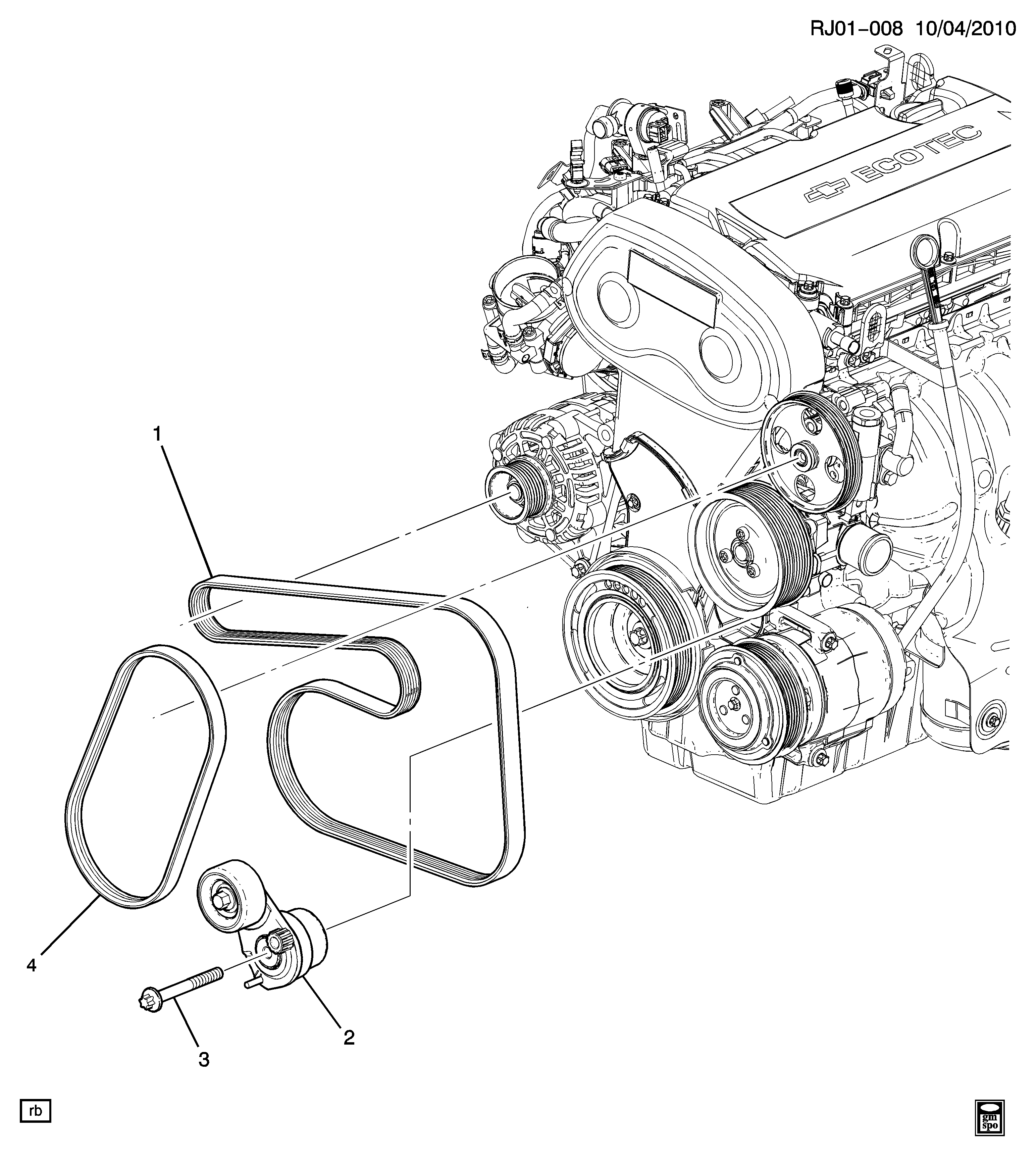 Opel 25191534 - Направляющий ролик, поликлиновый ремень parts5.com