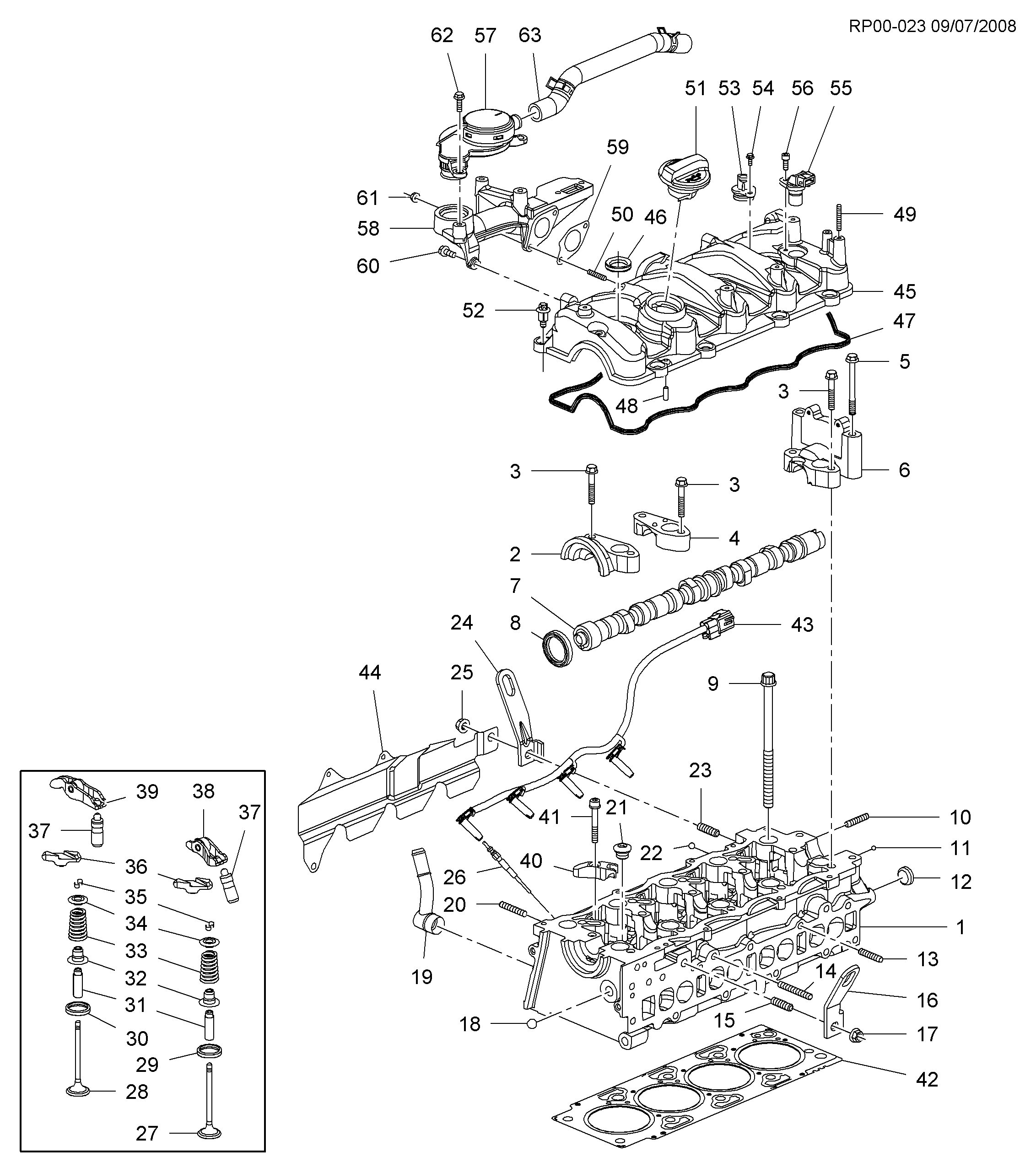 Vauxhall 96440192 - Балансир, управление двигателем parts5.com