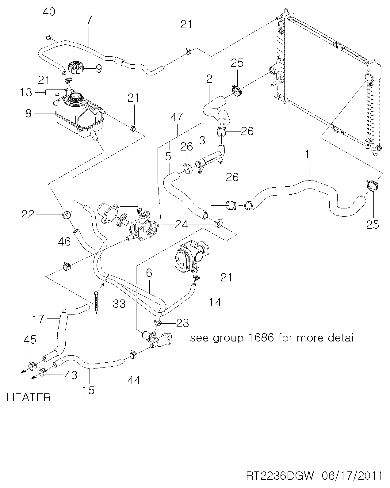 Chevrolet 96536649 - Крышка, заливная горловина parts5.com