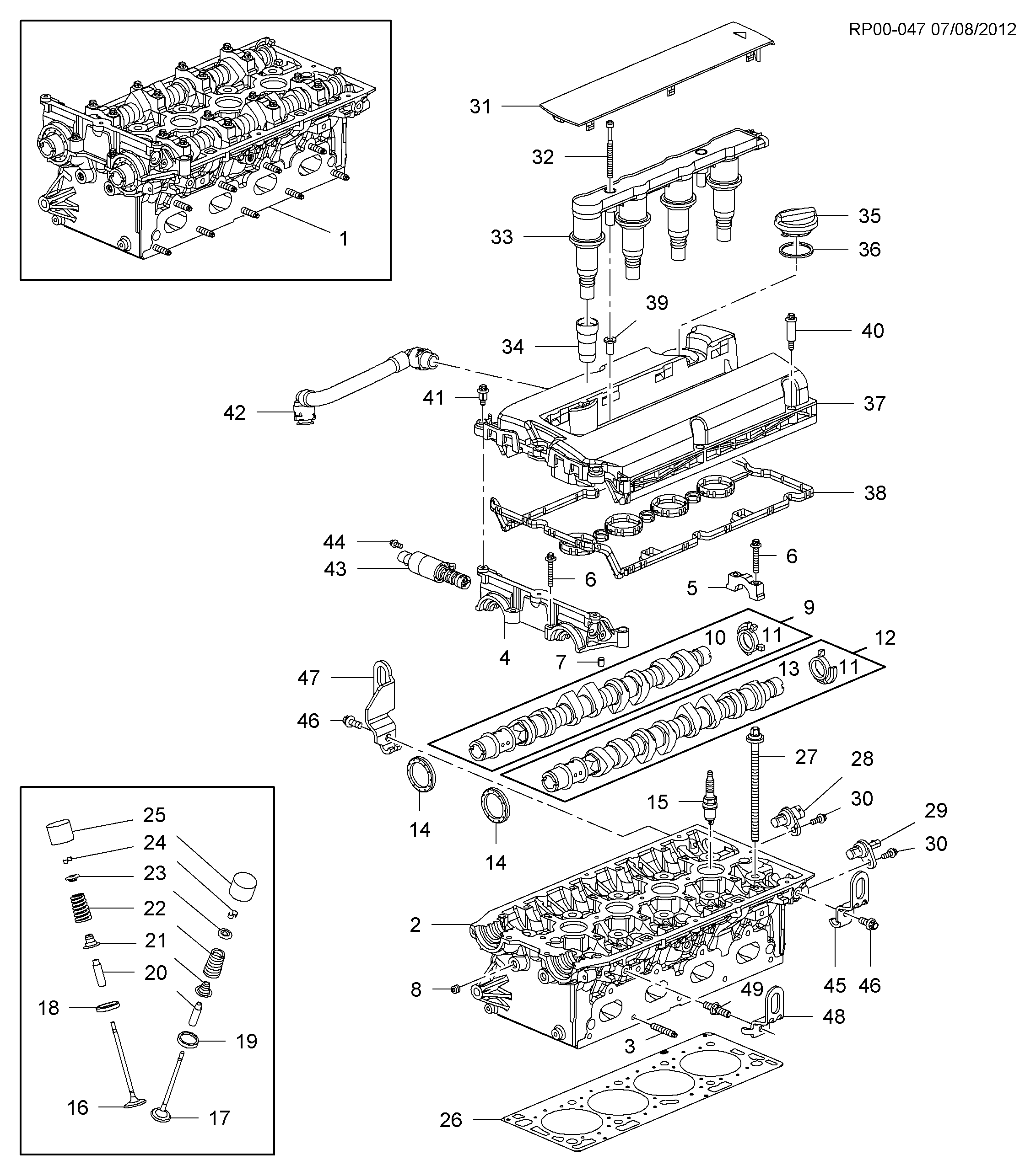 DAEWOO 25193474 - Свеча зажигания parts5.com