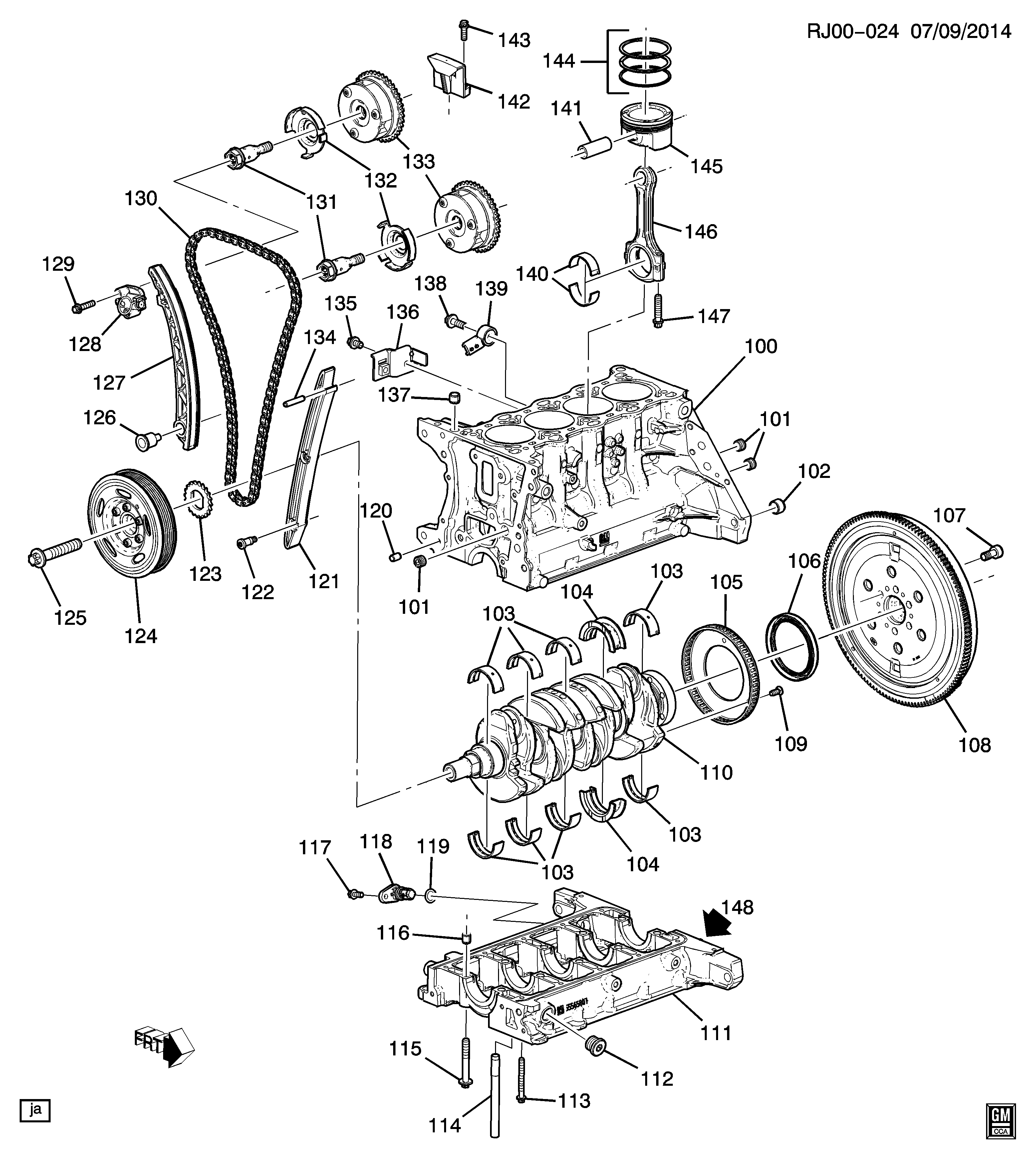 Vauxhall 55562235 - Натяжитель цепи ГРМ parts5.com