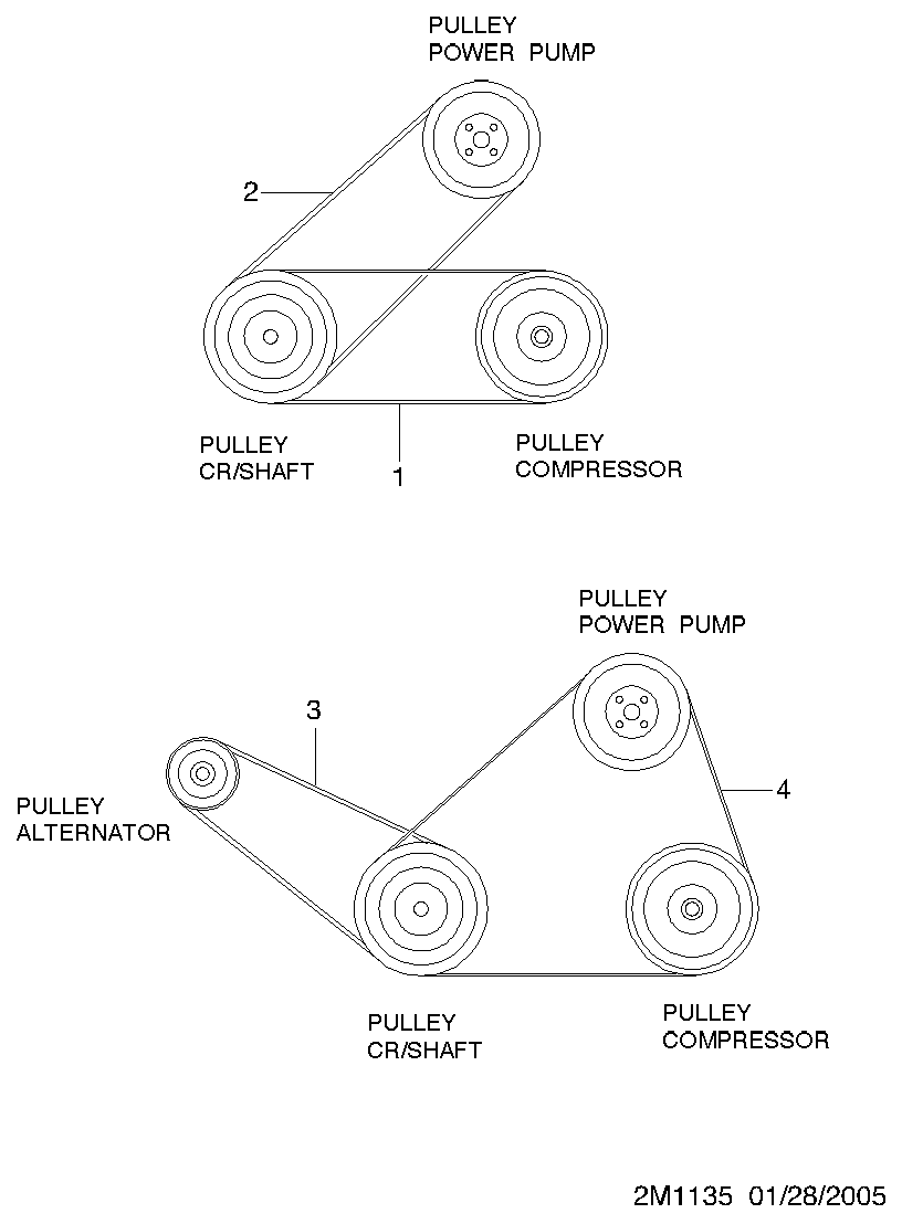 DAEWOO 96568068 - Поликлиновой ремень parts5.com