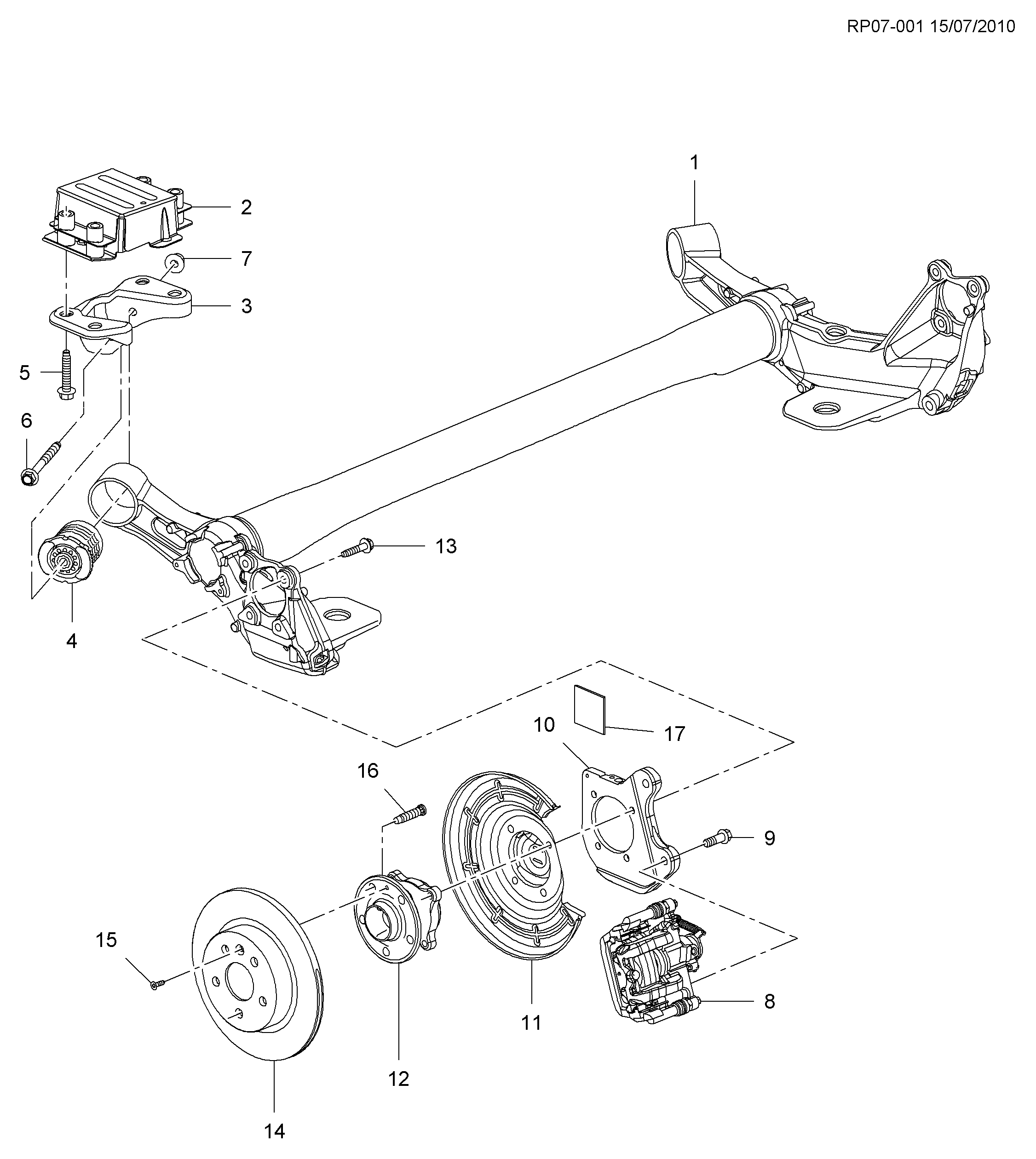 DAEWOO 13 502 136 - Тормозной диск parts5.com