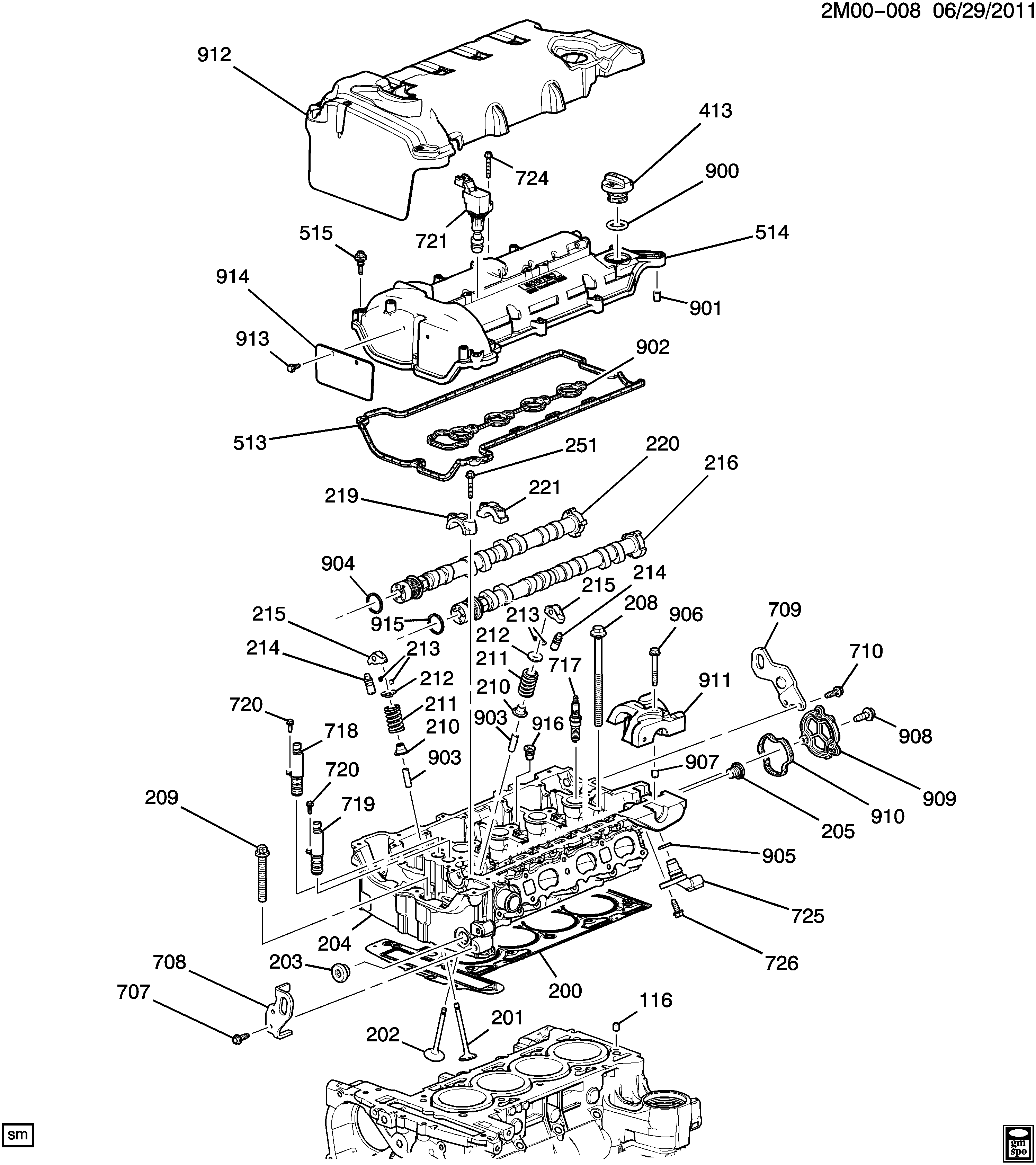 Chevrolet 12572638 - Толкатель, гидрокомпенсатор parts5.com