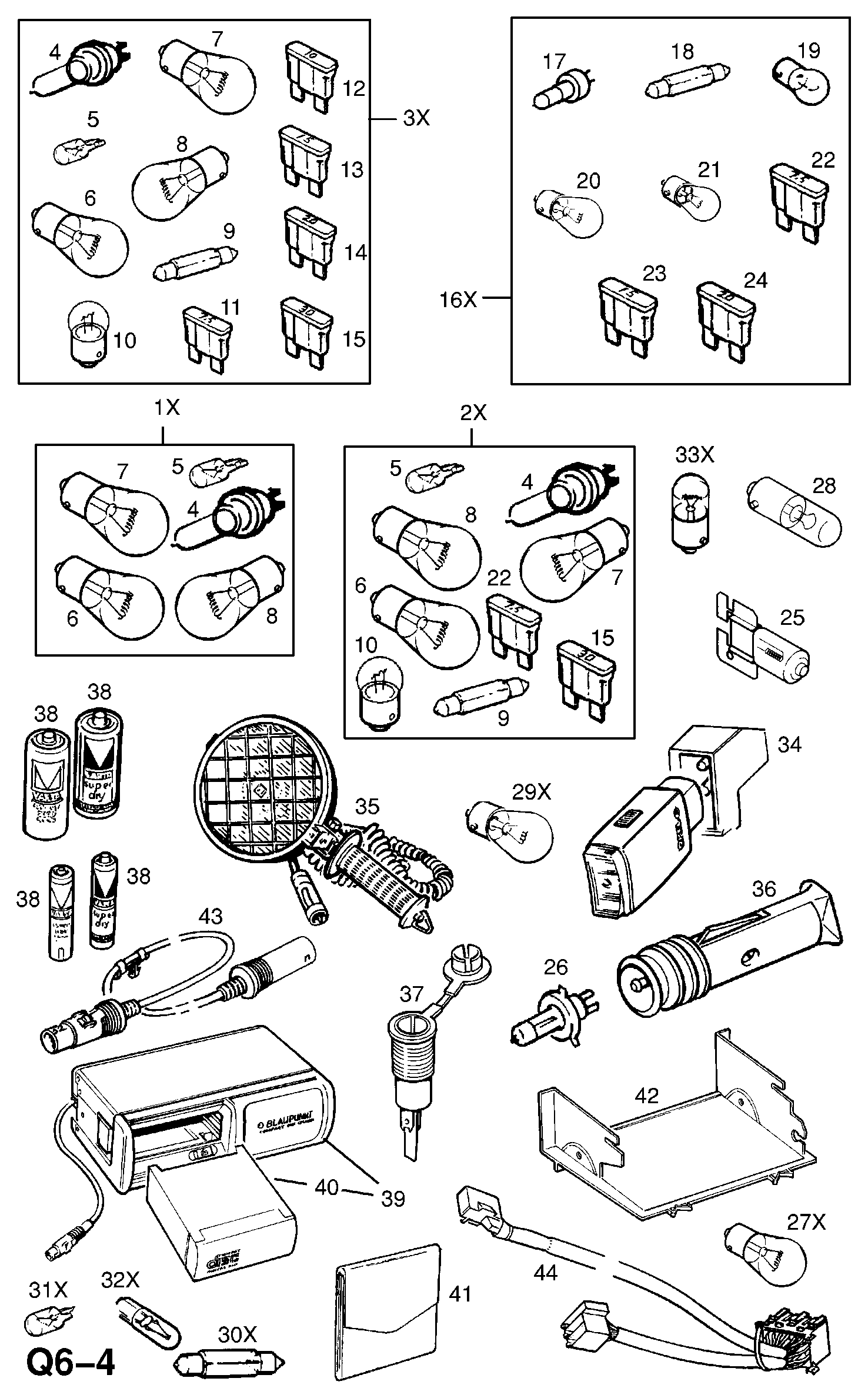 Opel 20 98 255 - Лампа накаливания, освещение щитка приборов parts5.com