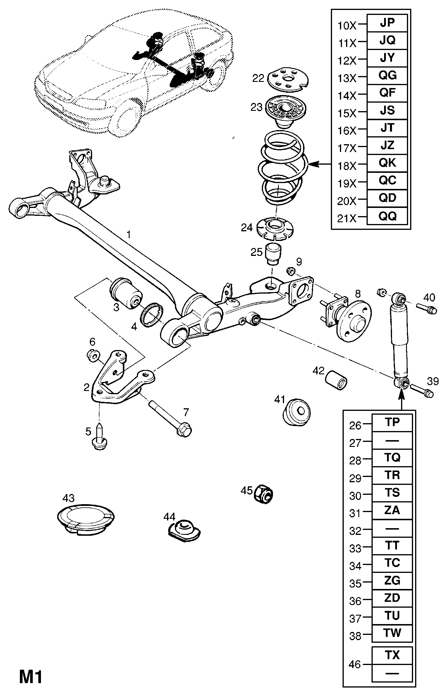 Vauxhall 436282 - Амортизатор parts5.com