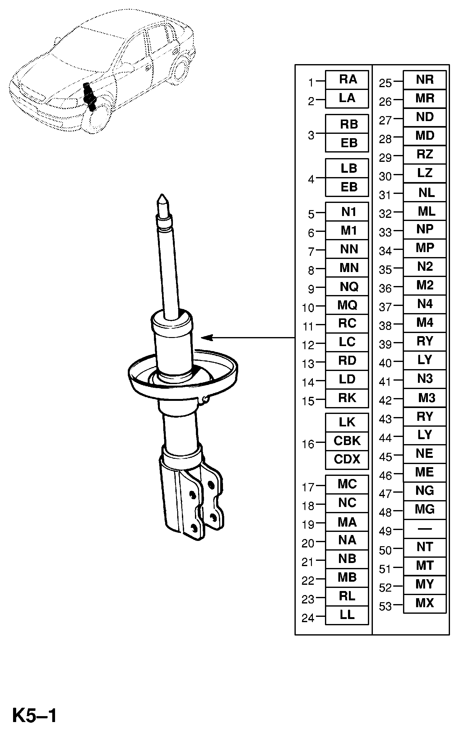 Opel 344 010 - Амортизатор parts5.com