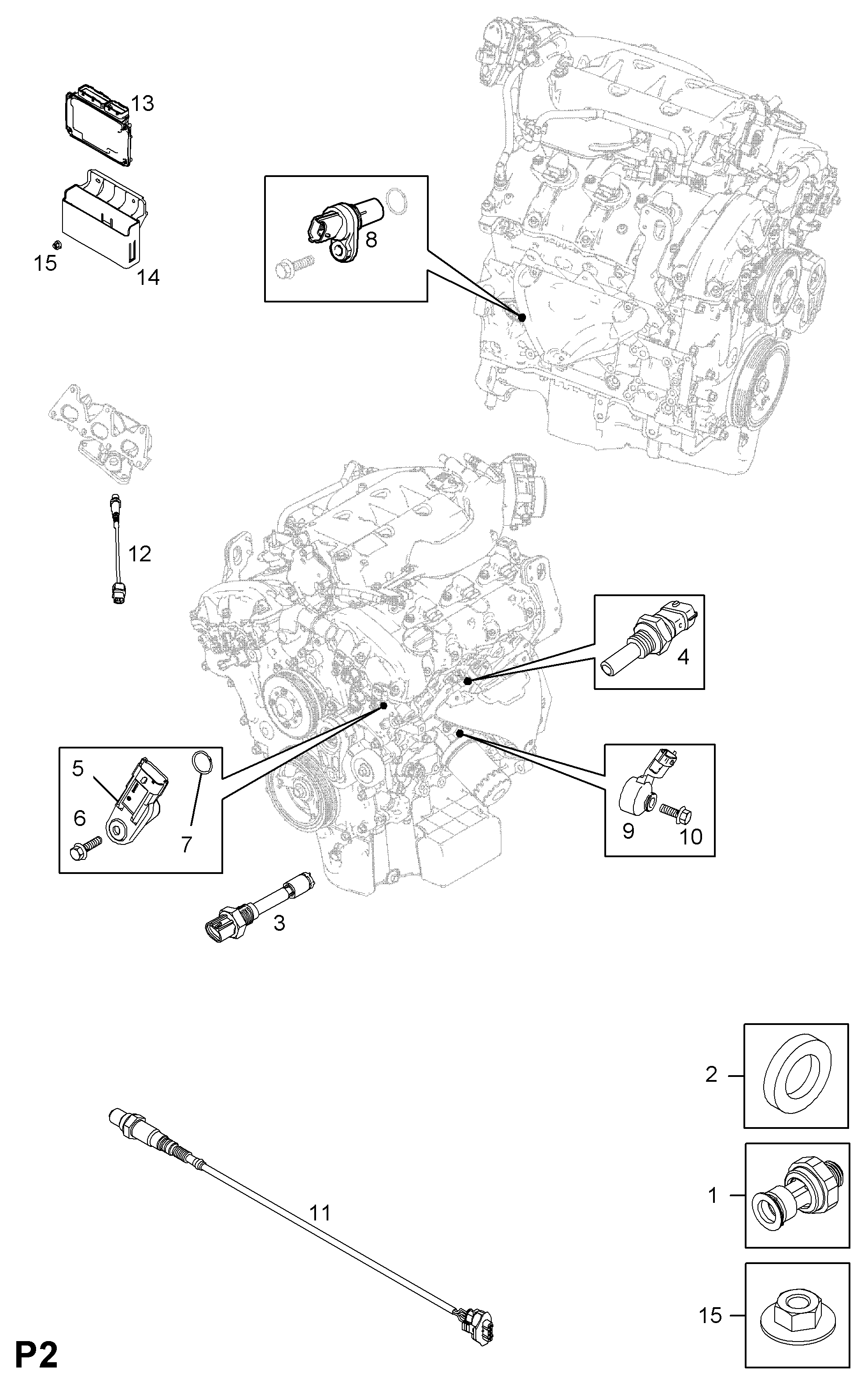 GMC 4807856 - Lambda Sensor parts5.com