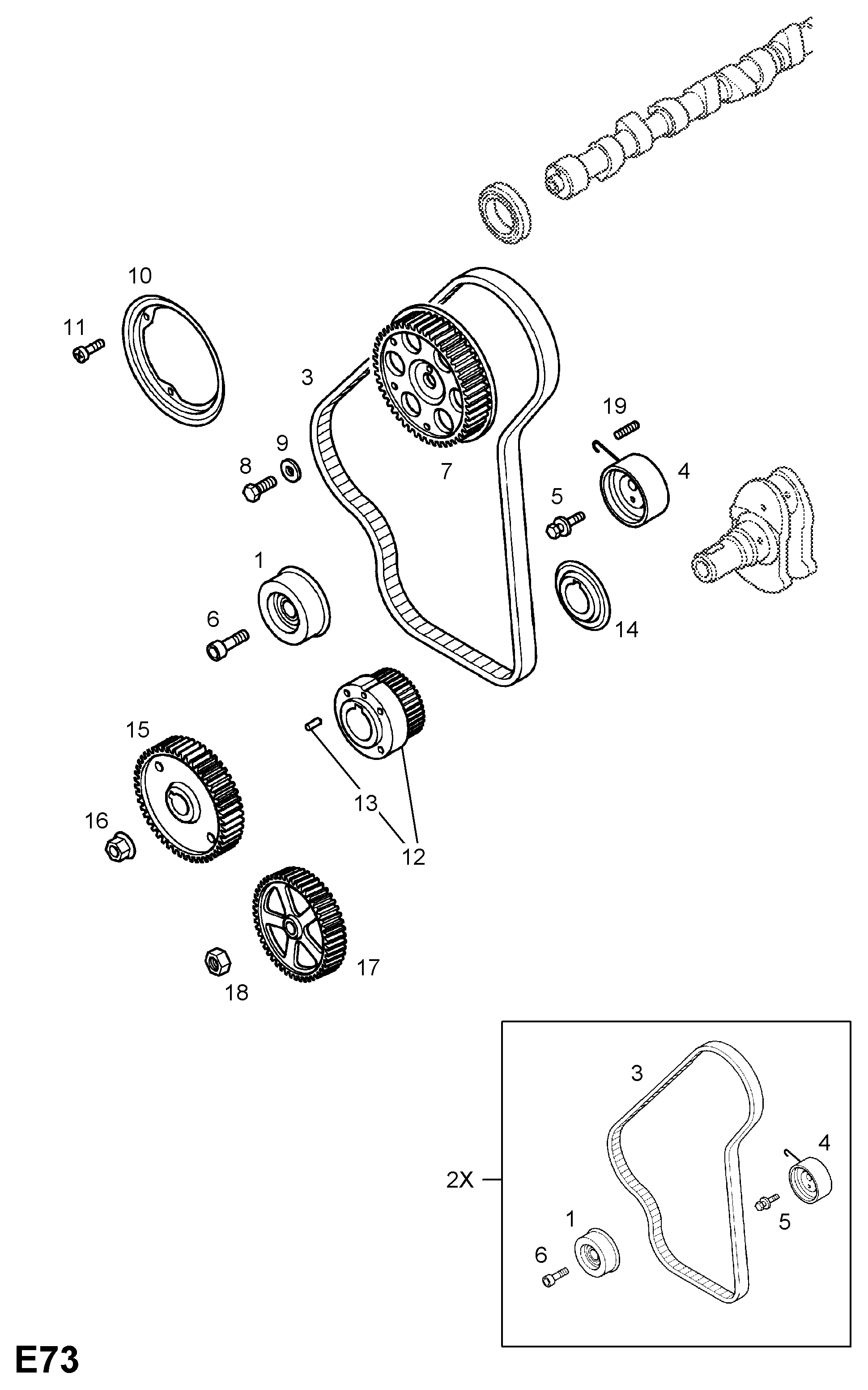 Opel 56 36 402 - Зубчатый ремень ГРМ parts5.com