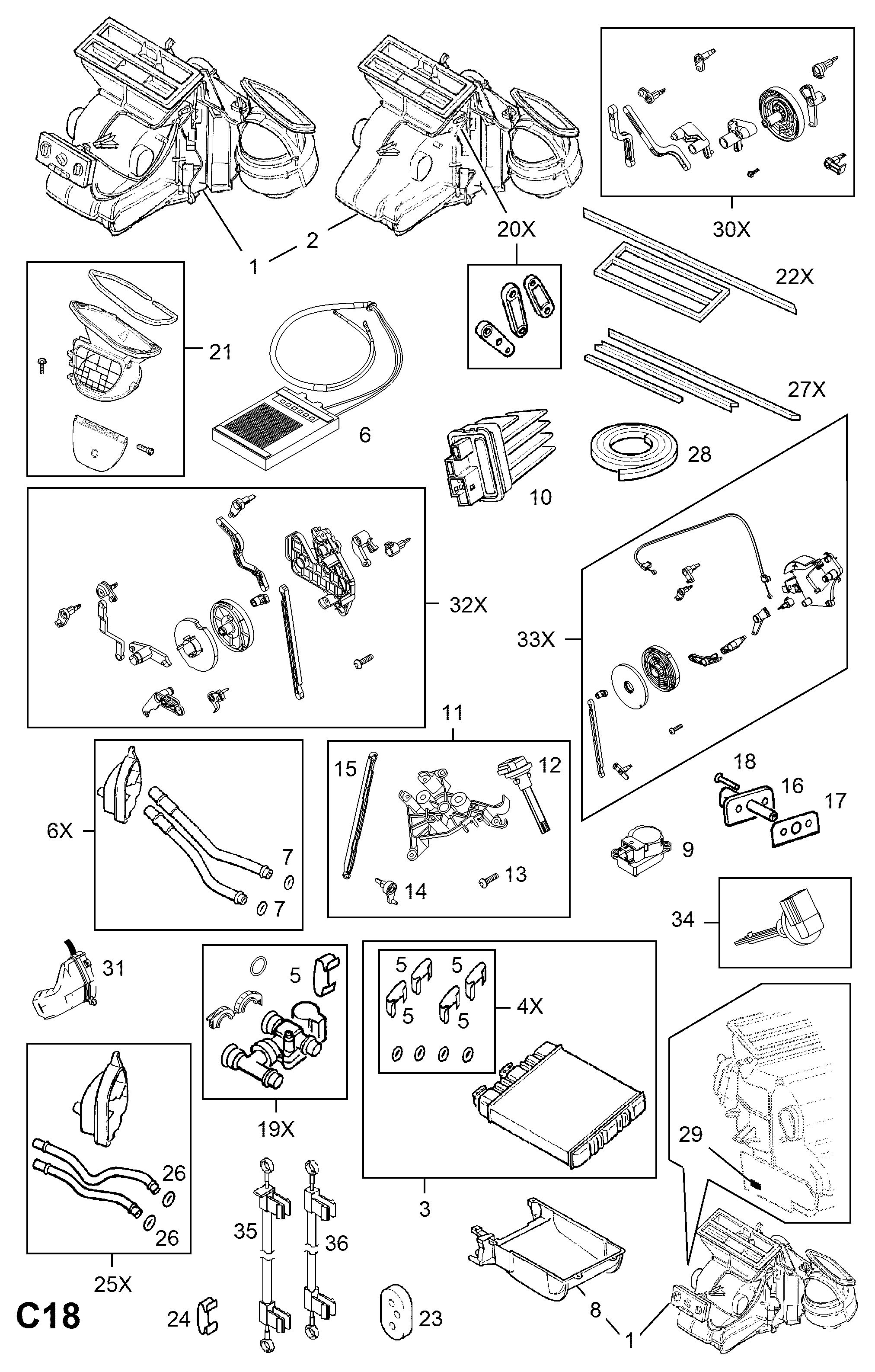 Opel 1842426 - Фильтр воздуха в салоне parts5.com