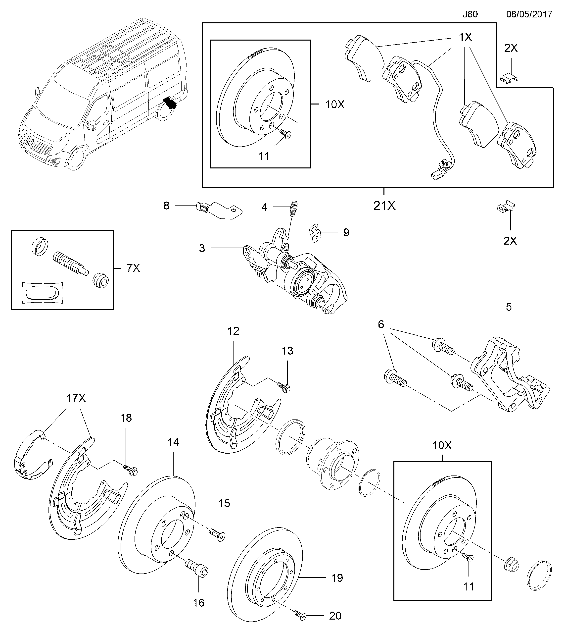 Opel 4419362 - Тормозной диск parts5.com