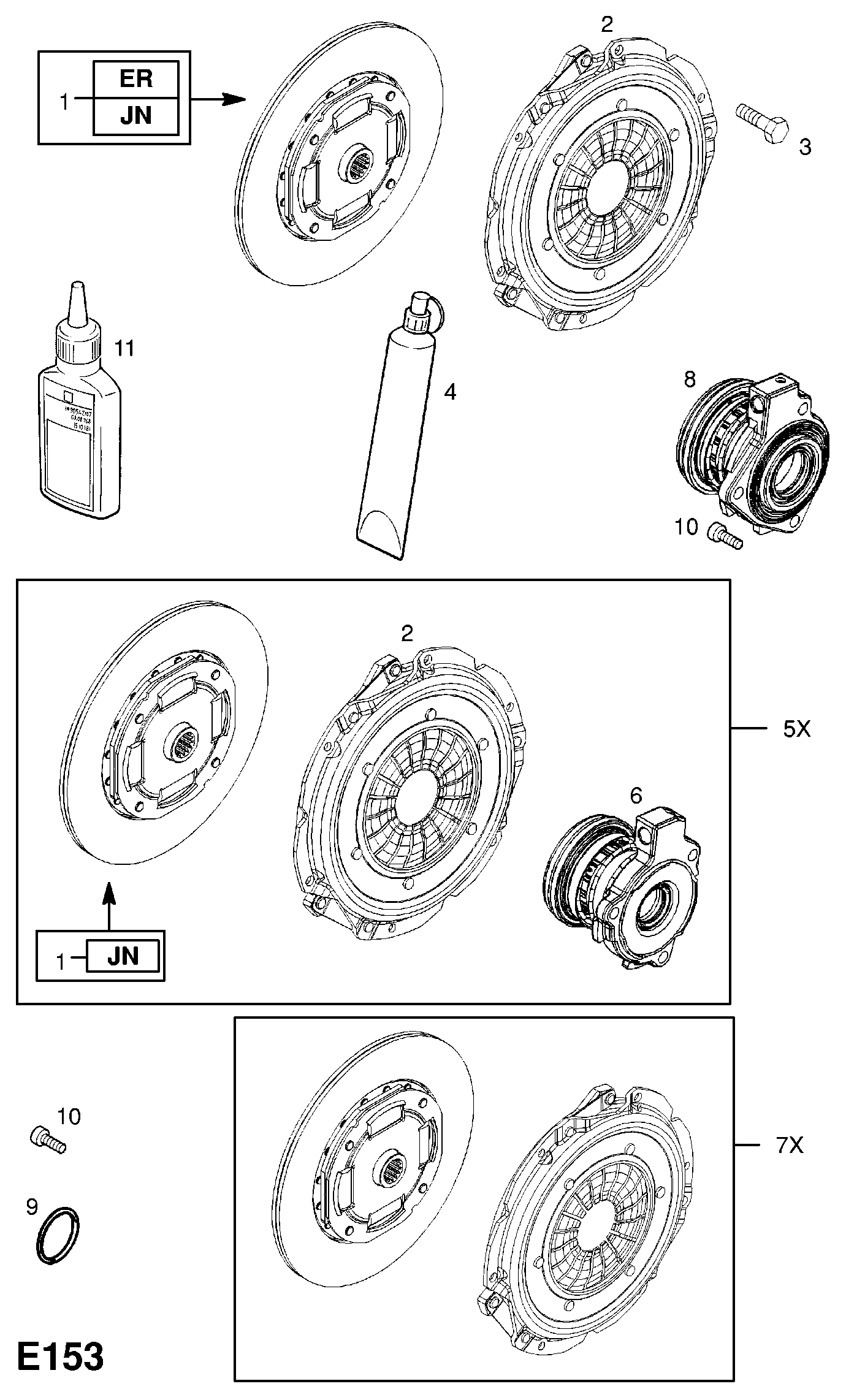 Opel 6 64 042 - Диск сцепления, фрикцион parts5.com