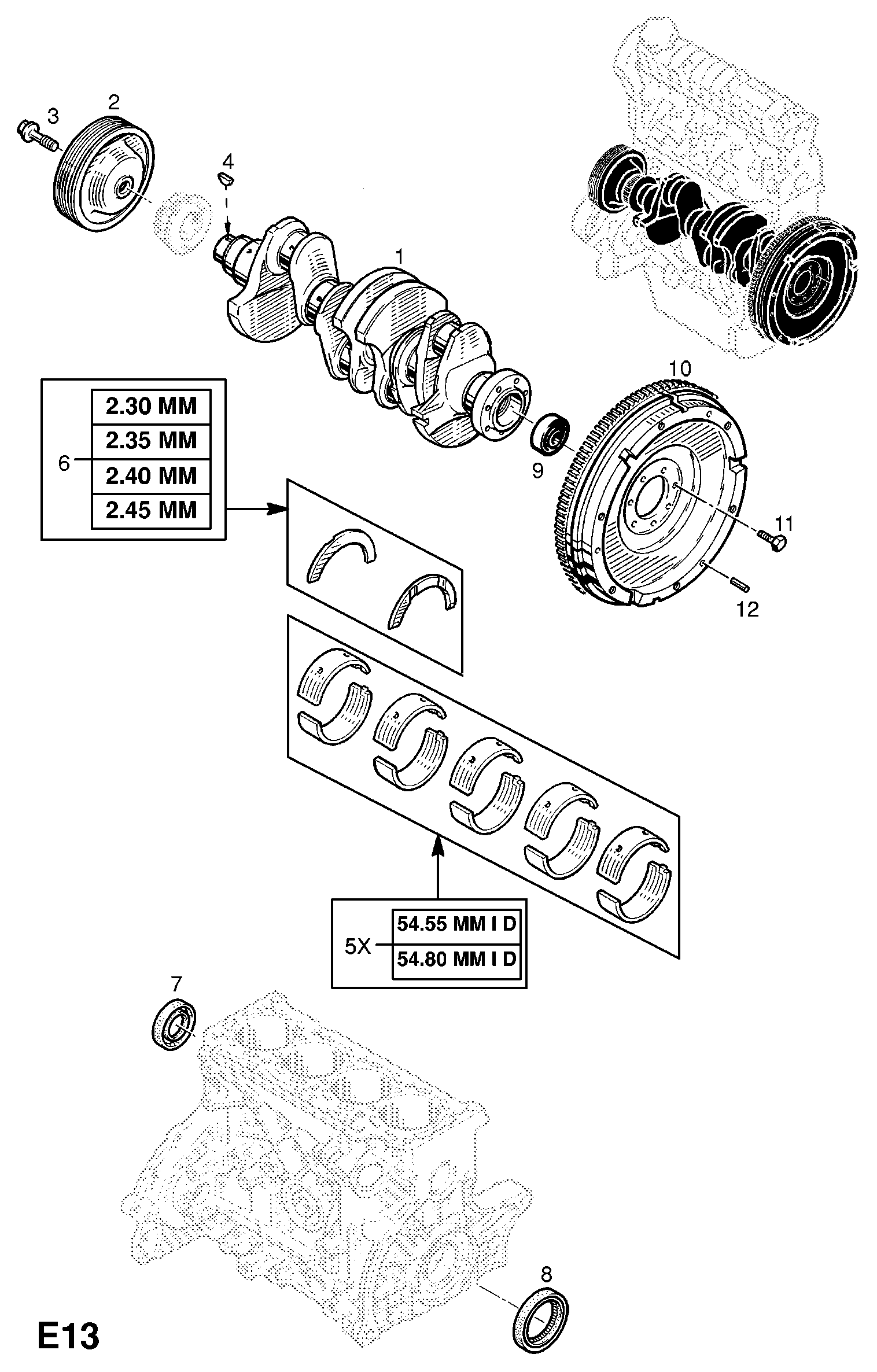 Opel 44 04 969 - Центрирующий опорный подшипник, система сцепления parts5.com